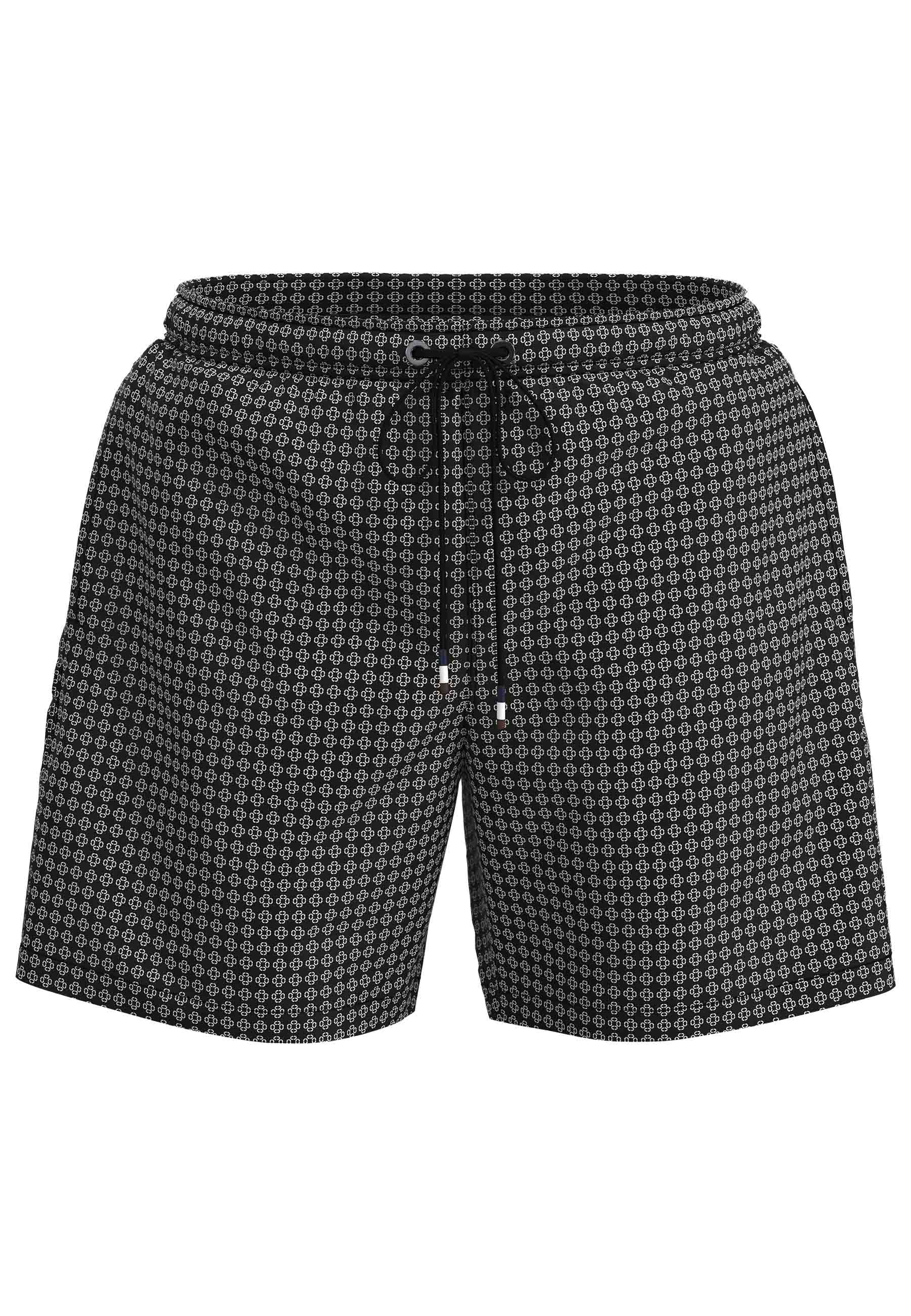 bugatti Badeshorts mit Print, mit Kordelzug, bequem günstig online kaufen