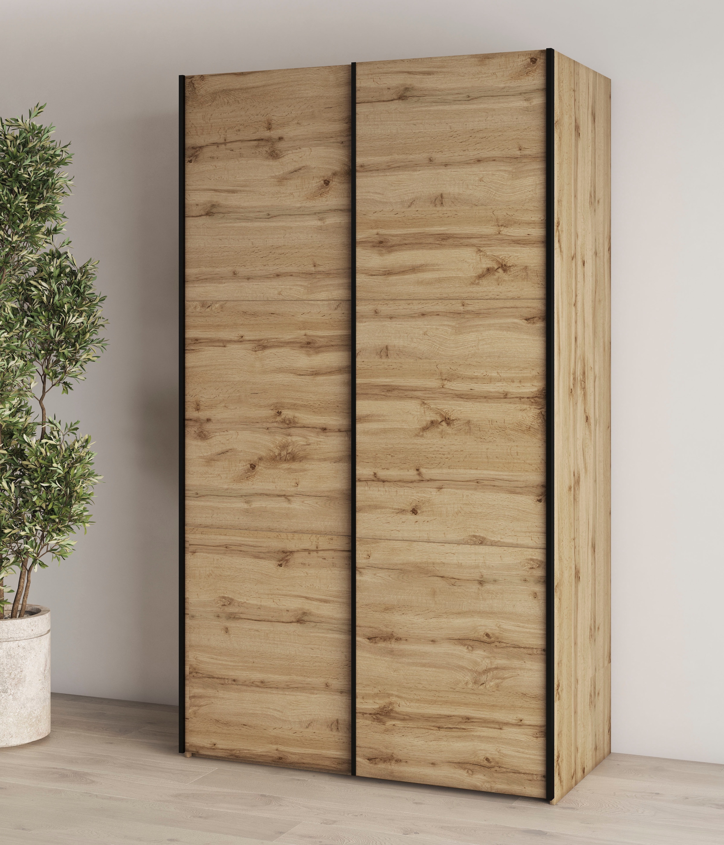 OTTO home Kleiderschrank "Eastvale, 120x64x210cm, ideal für kleine Räume od günstig online kaufen