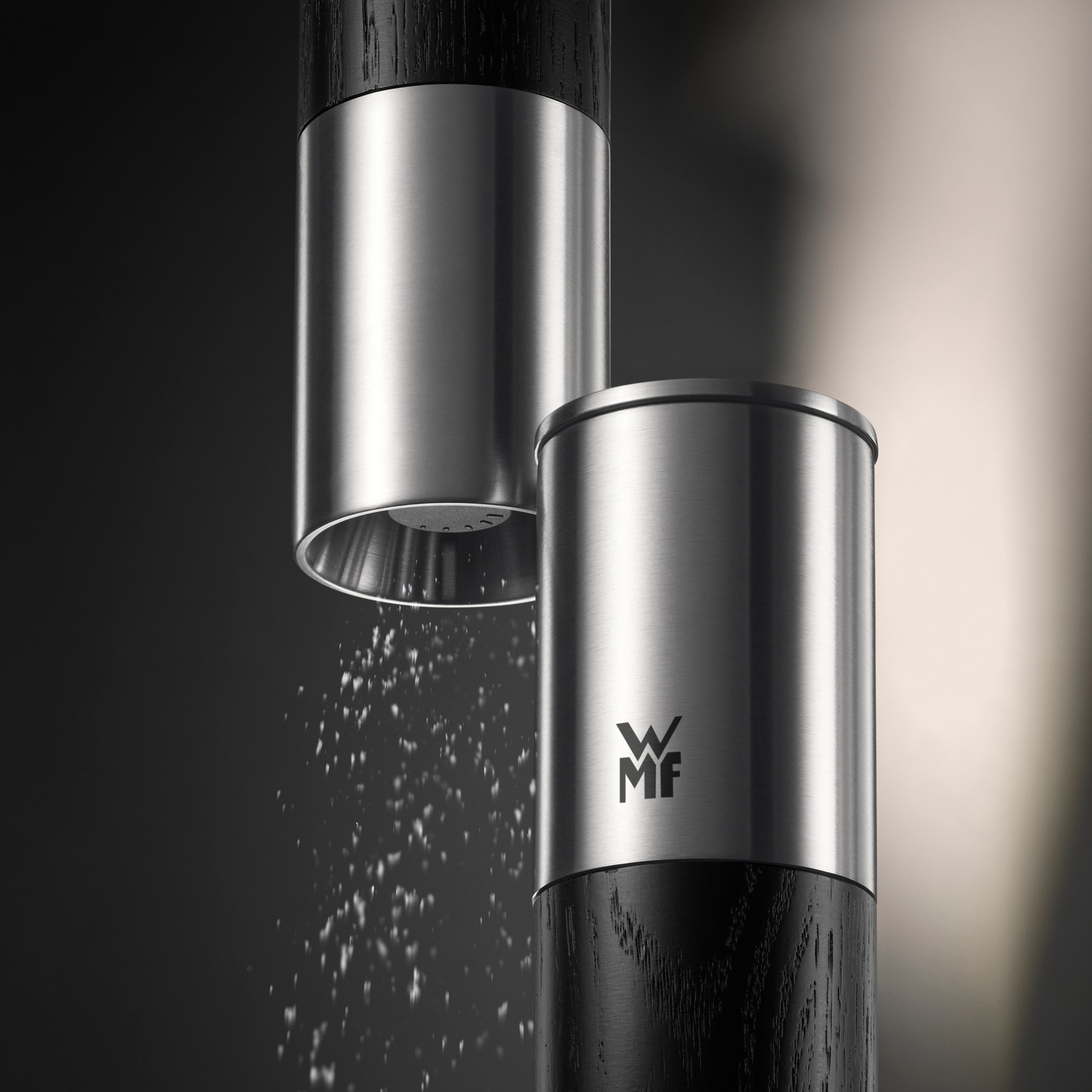 WMF Gewürzmühle "Nature Pro Edelstahl" Keramikmahlwerk, einstellbarer Mahlg günstig online kaufen