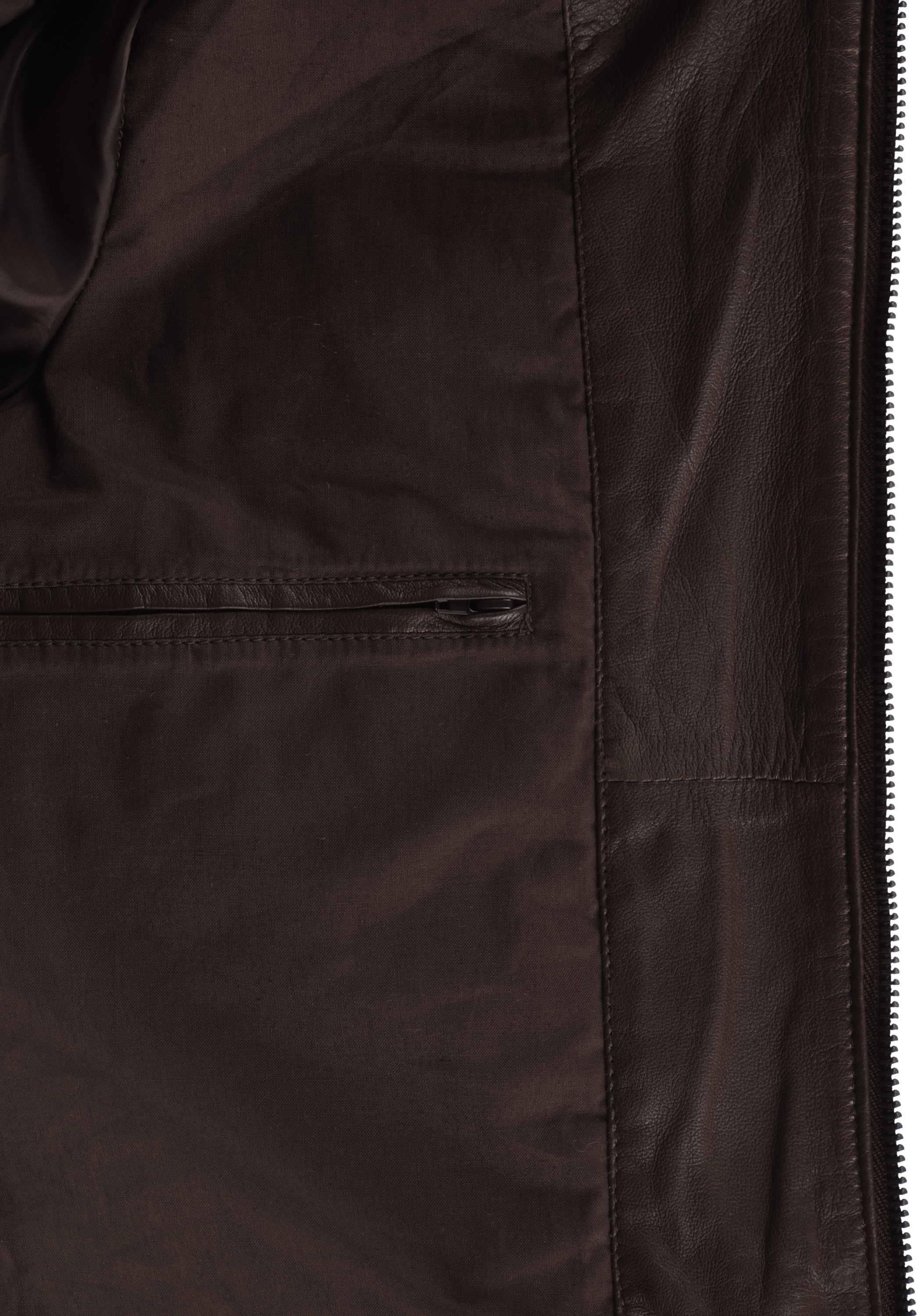 !Solid Lederjacke »Lederjacke SDFamash«, ohne Kapuze