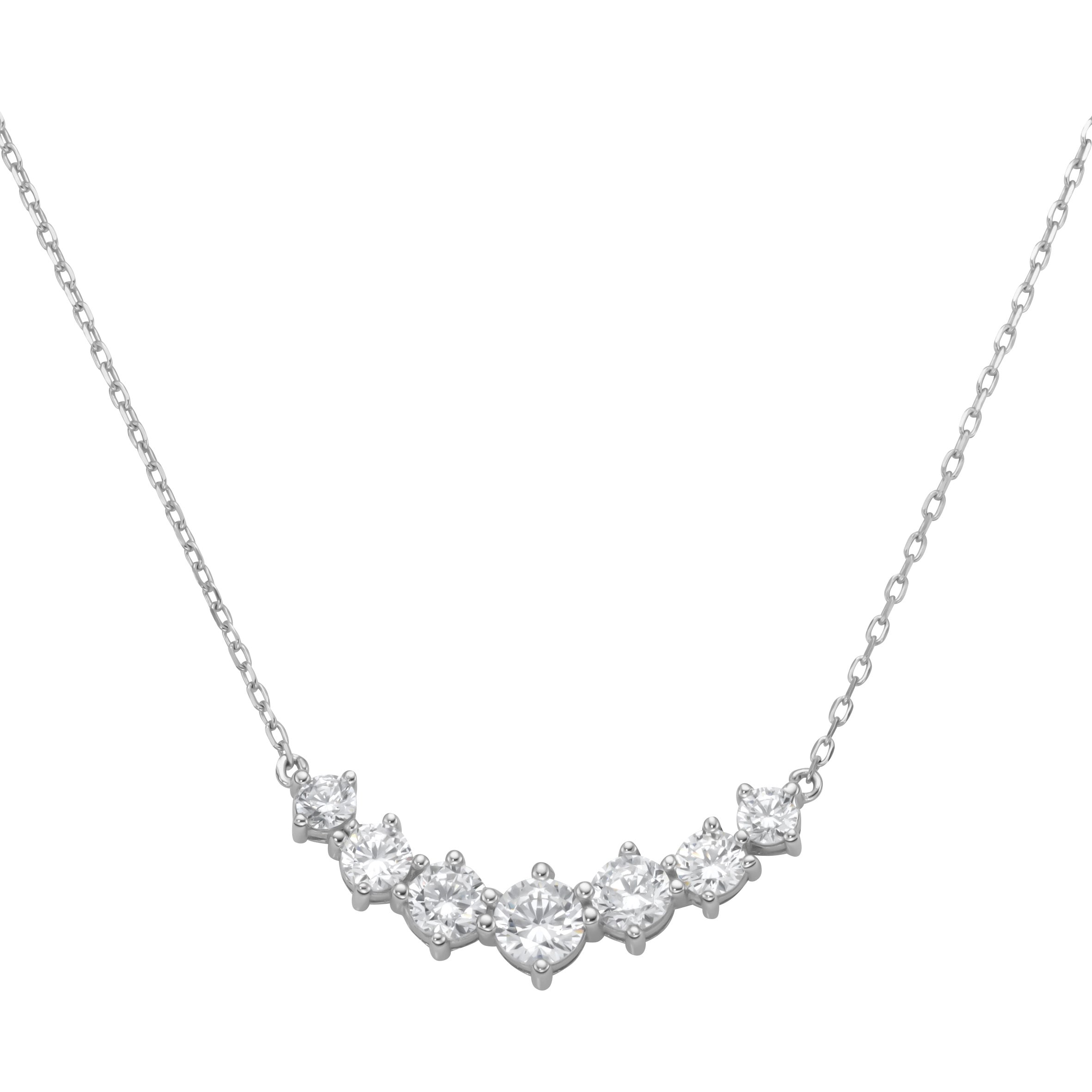 Smart Jewel Collier »Mittelteil mit Zirkonia, Silber 925«