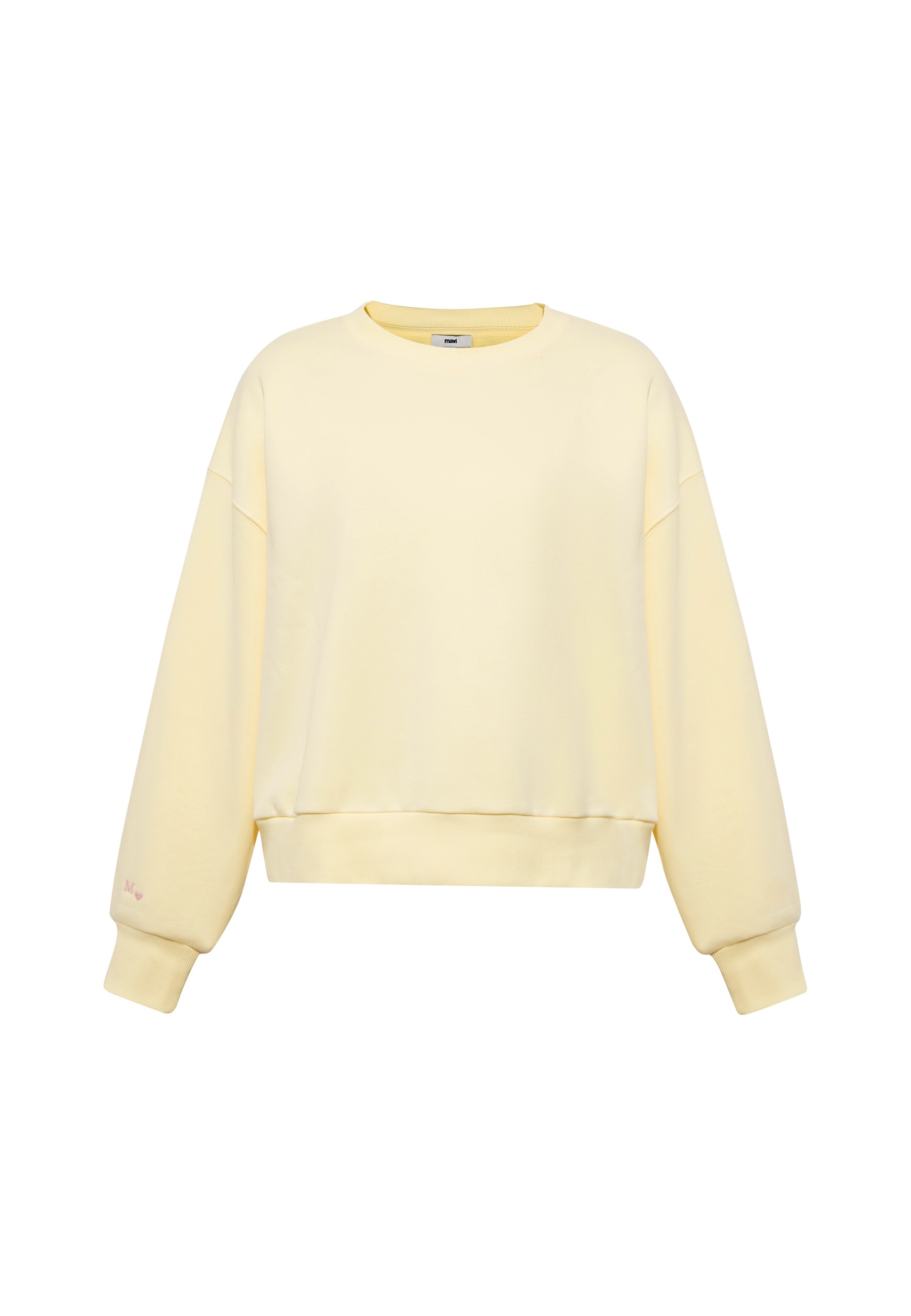 Mavi Rundhalspullover »CREW NECK SWEATSHIRT« Sweatshirt cropped