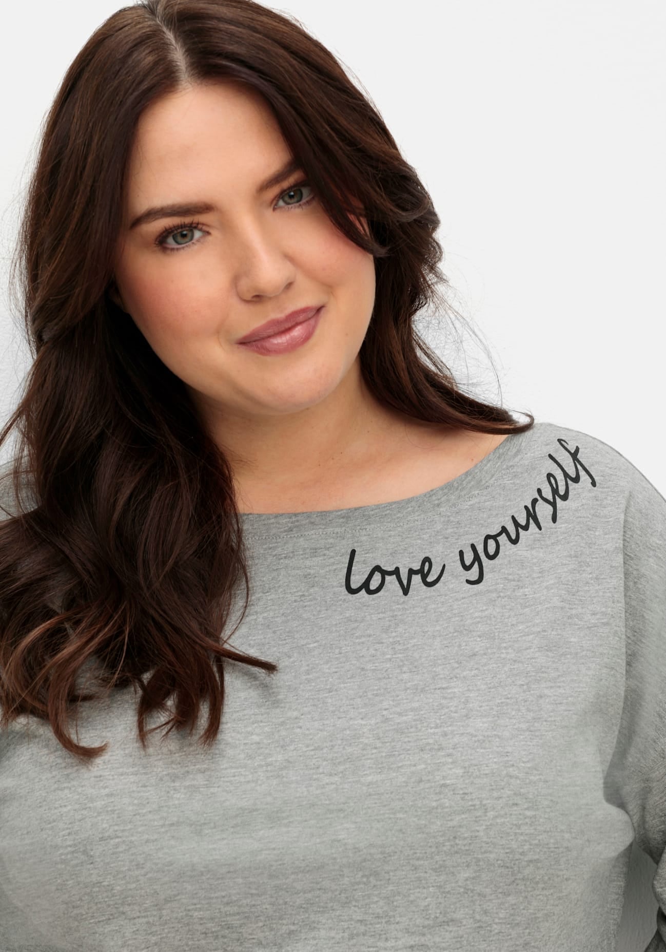 Sheego Langarmshirt "Langarmshirt" 1 Stk. tlg. günstig online kaufen