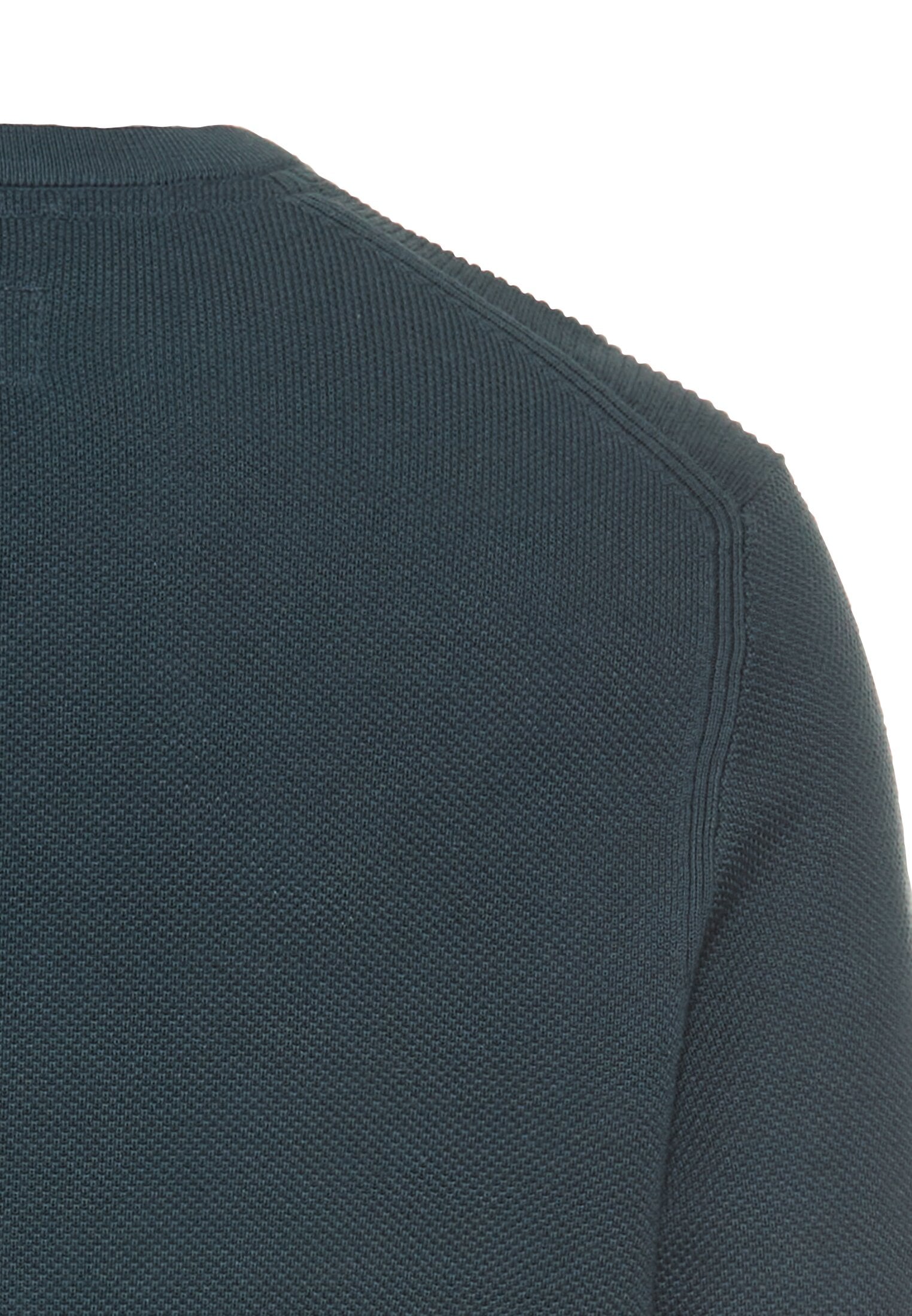 camel active Strickpullover, mit Logo Stickerei
