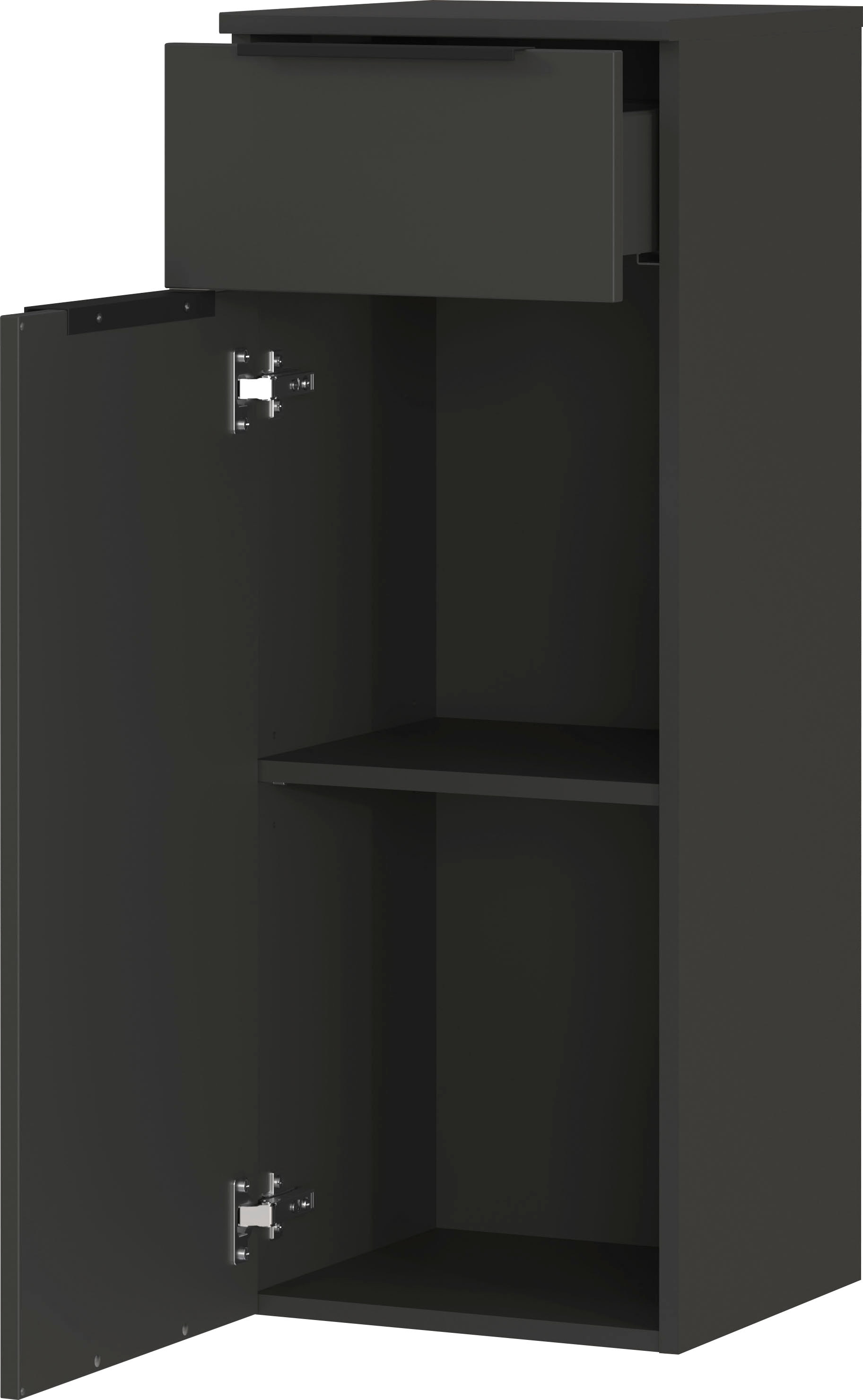 GERMANIA Badmöbel-Set »Crandon«, (3 St.), inkl. WT-Unterschrank, Spiegelschrank und Schrank