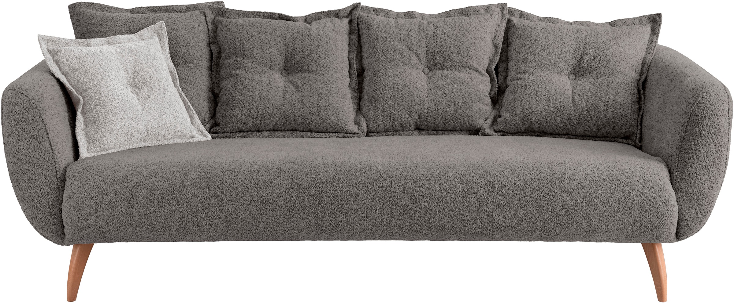 Home affaire 3-Sitzer "Baggio modern und romantisches Design, bequem", Zier günstig online kaufen