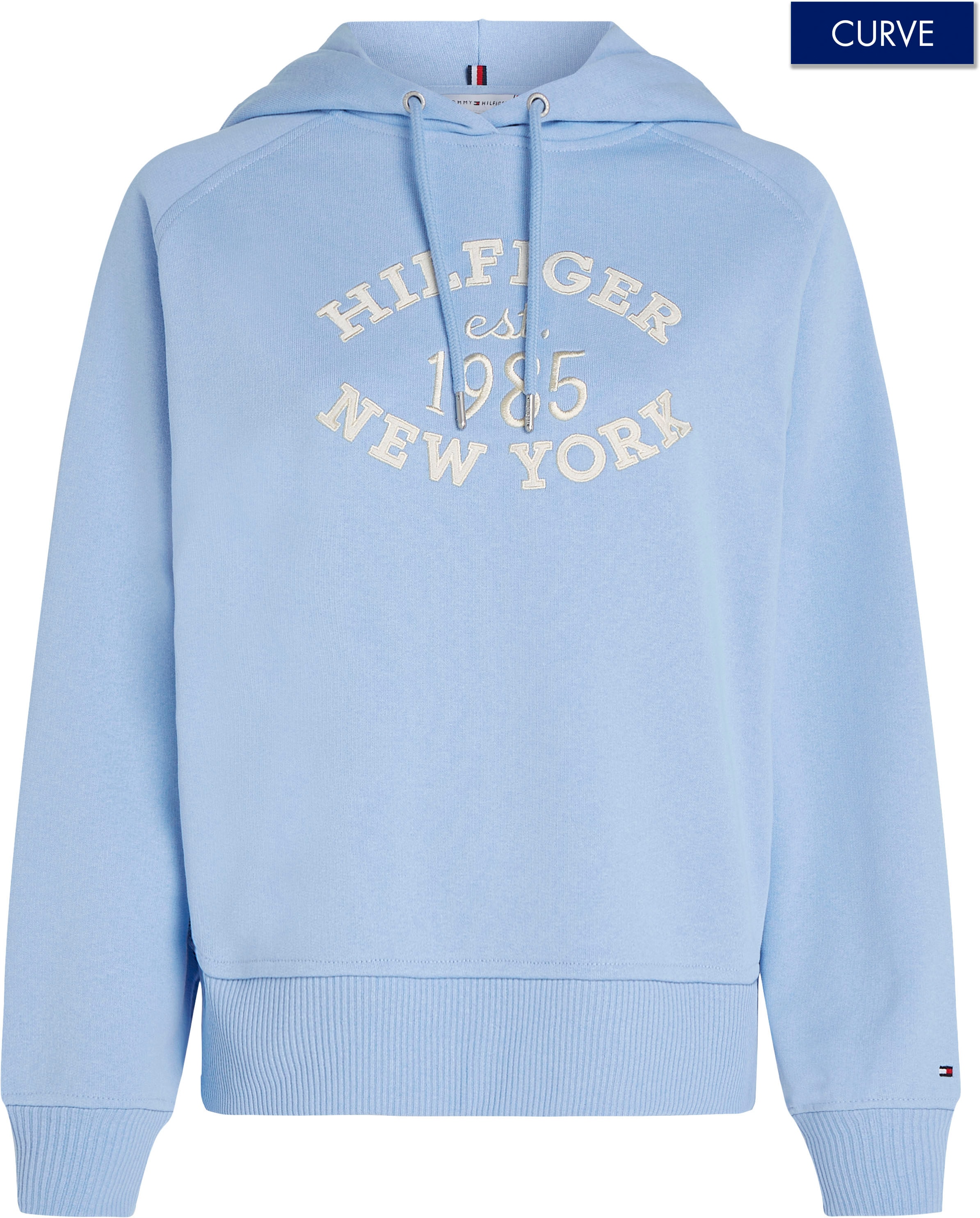 Tommy Hilfiger Curve Kapuzensweatshirt "CRV REG HILFIGER VARSITY HOODIE", G günstig online kaufen