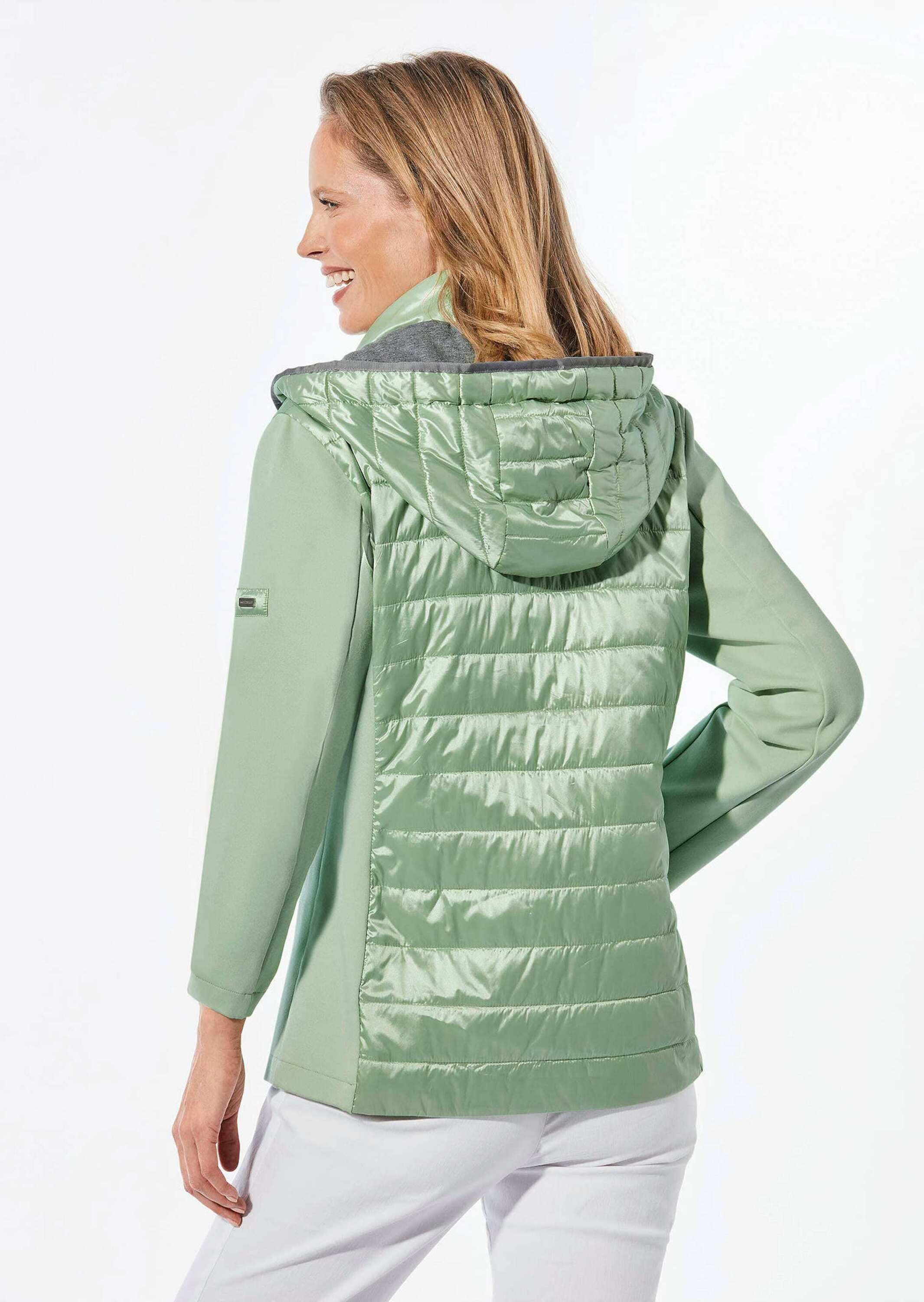 GOLDNER Kurzjacke »Steppjacke mit abnehmbarer Kapuze«