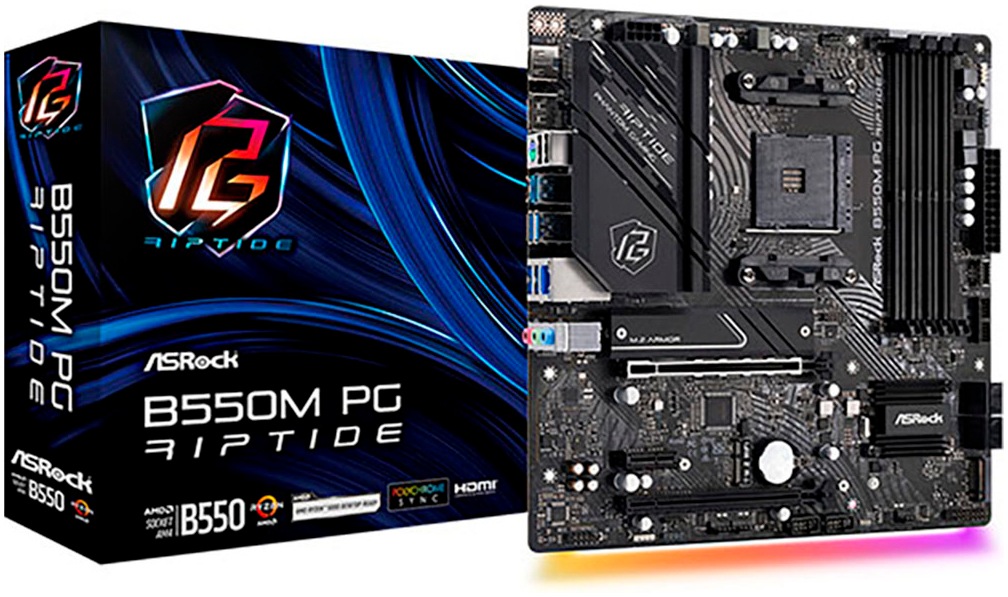 Asrock Mainboard »B550M PG Riptide«