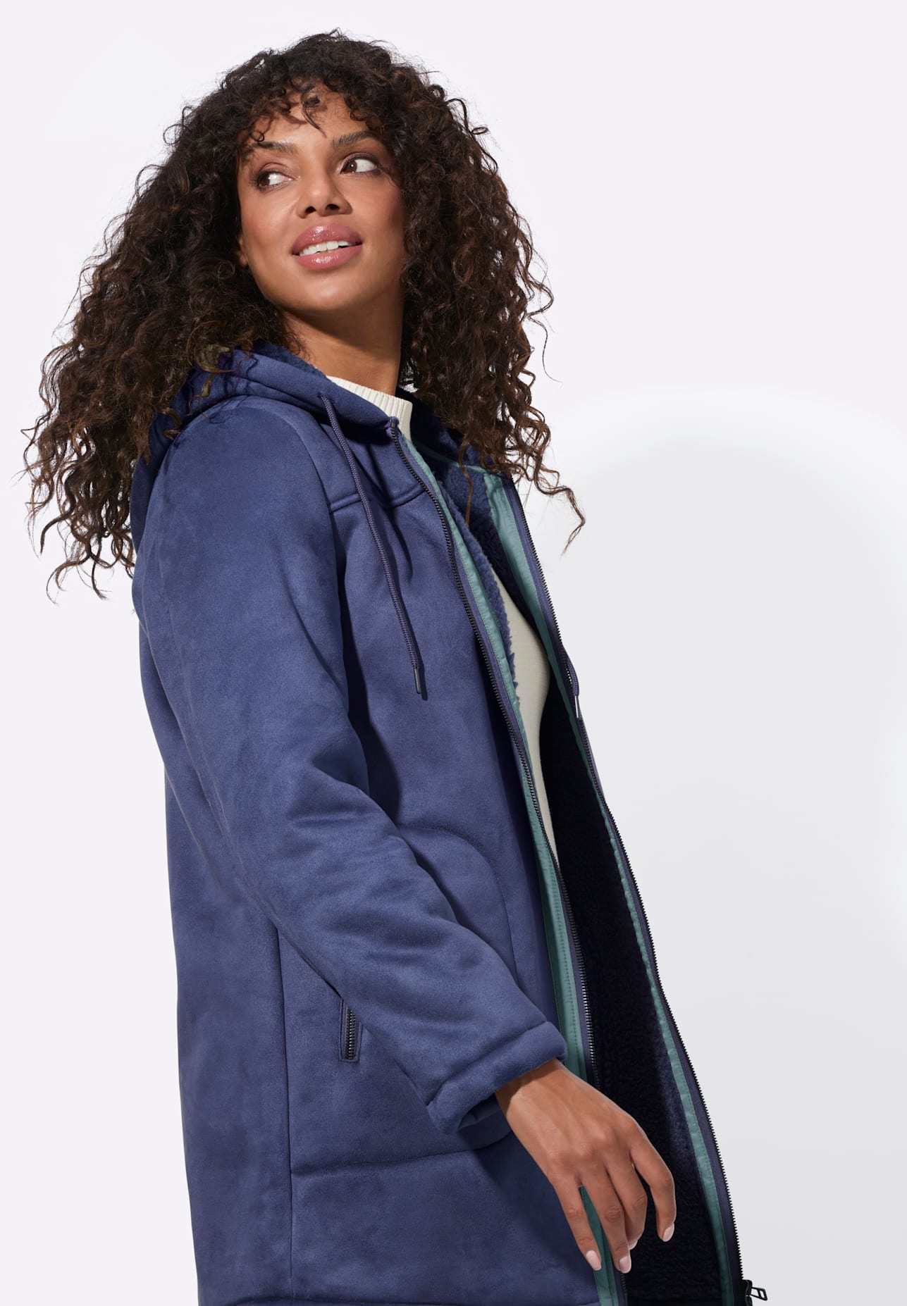 Casual Looks Outdoorjacke mit Kapuze