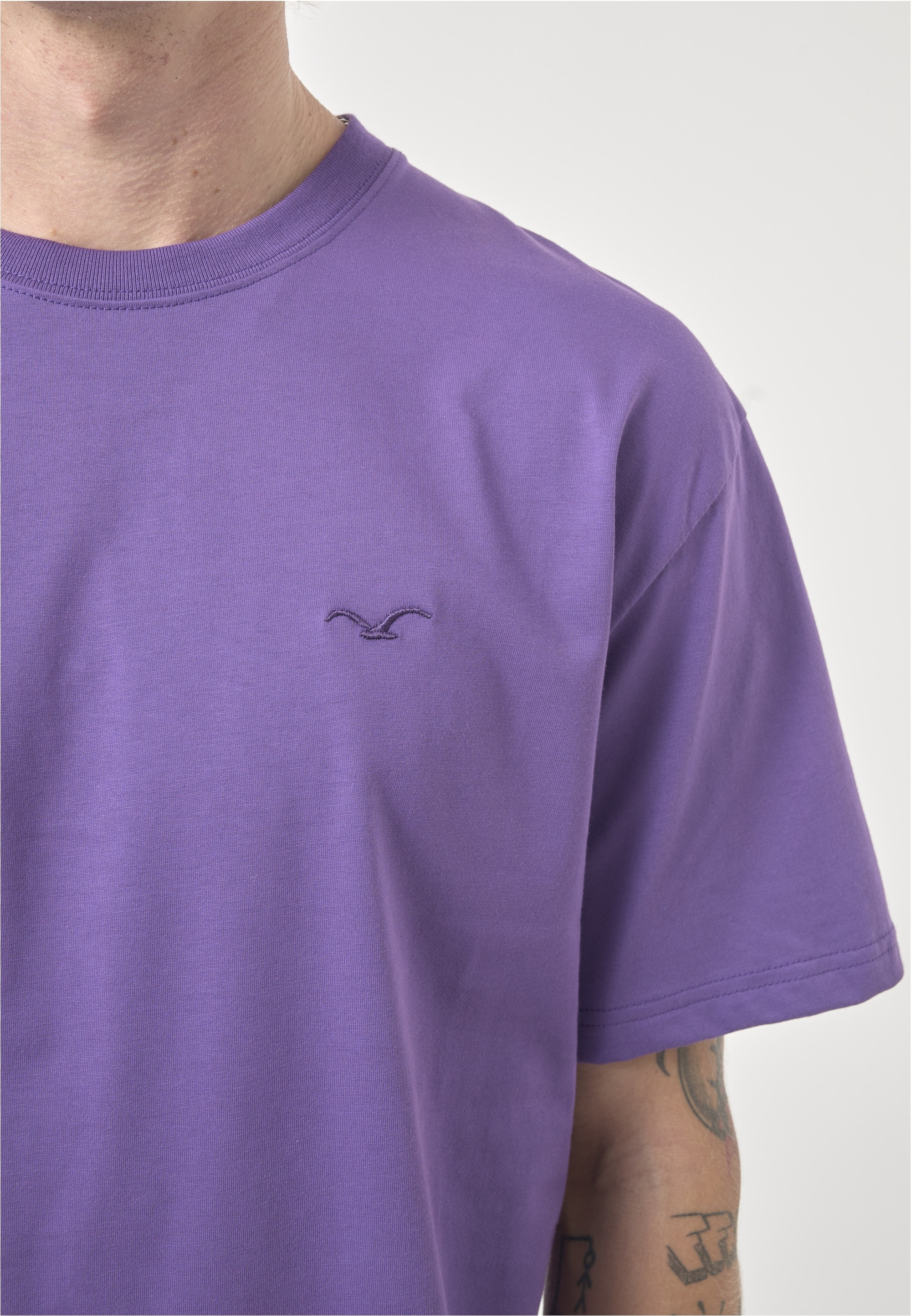 Cleptomanicx T-Shirt »Boxy Tee Ligull Boxy Crop«, mit lockerem Schnitt