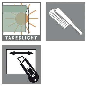 WOHNIDEE-Kollektion Seitenzugrollo »Rollo Tageslicht«, BAUR Lichtschutz, freihängend, möglich Schraubmontage Bohren, / Klebemontage kaufen ohne 