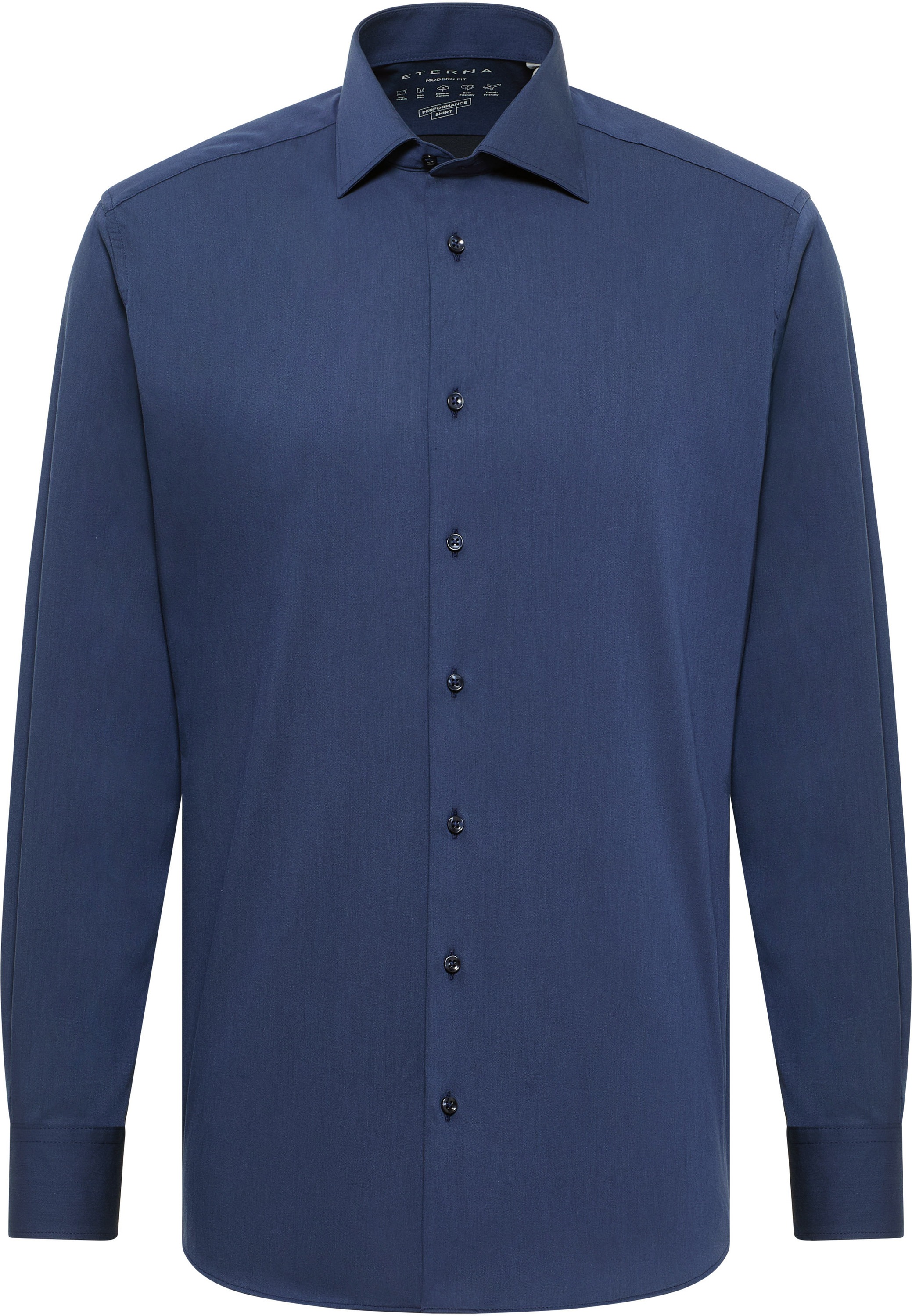Eterna Langarmhemd »MODERN FIT«, NON IRON (bügelfrei)