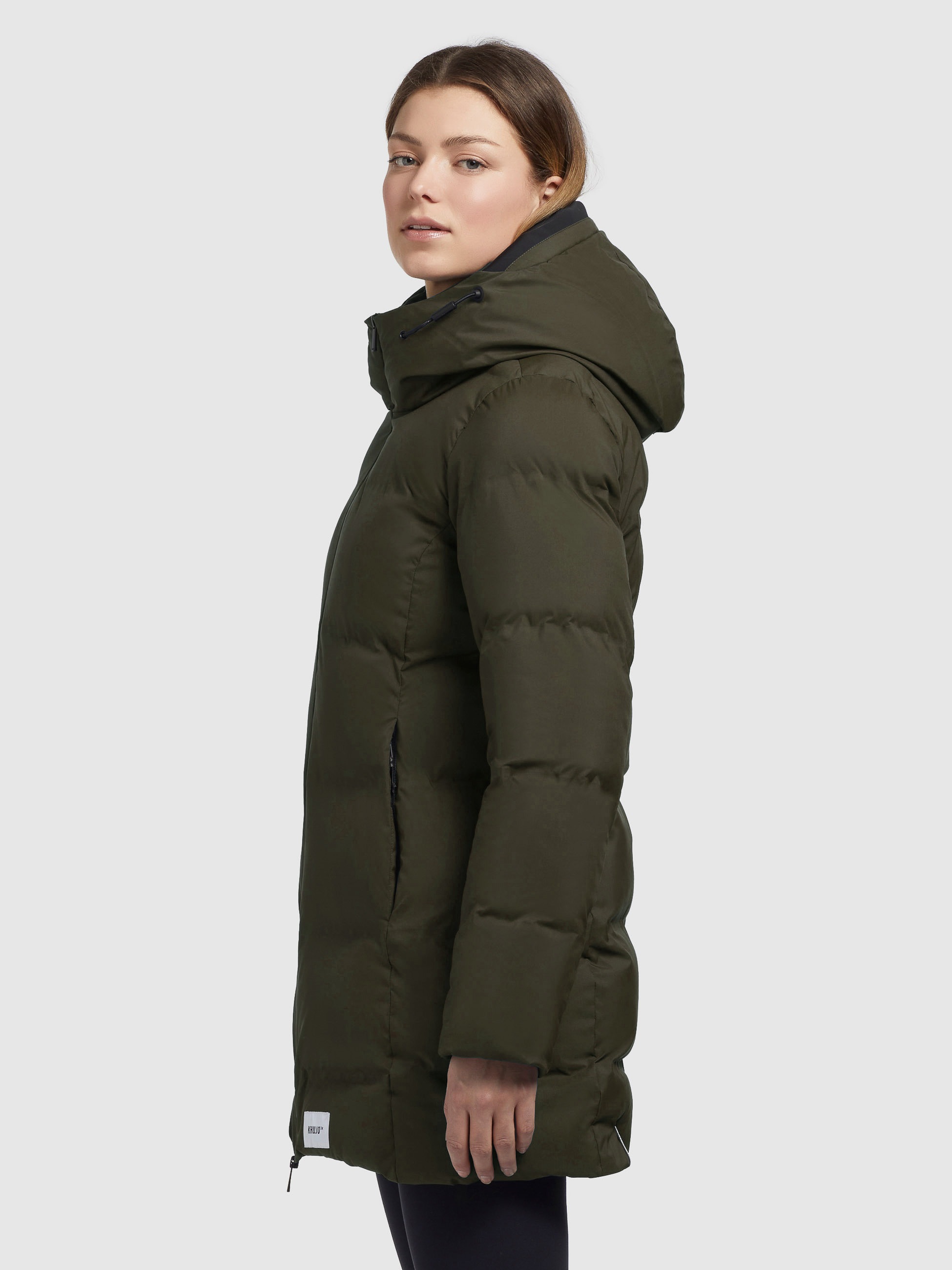khujo Steppjacke »TANARE2«, mit Kapuze