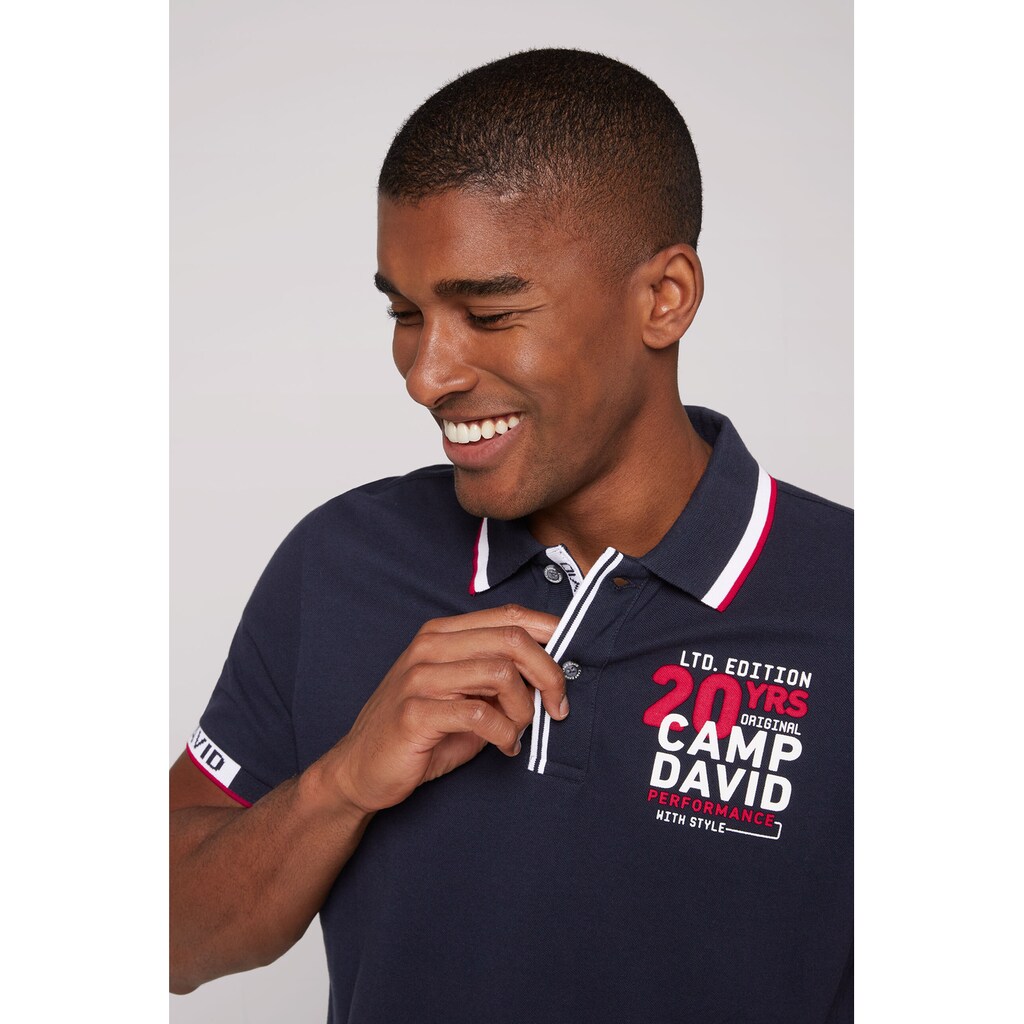 CAMP DAVID Poloshirt