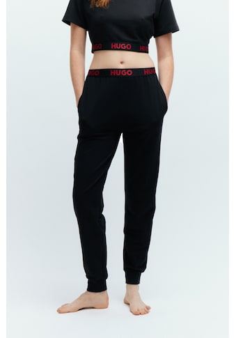 HUGO Kelnės »SPORTY LOGO_PANTS« su Logo-Ela...