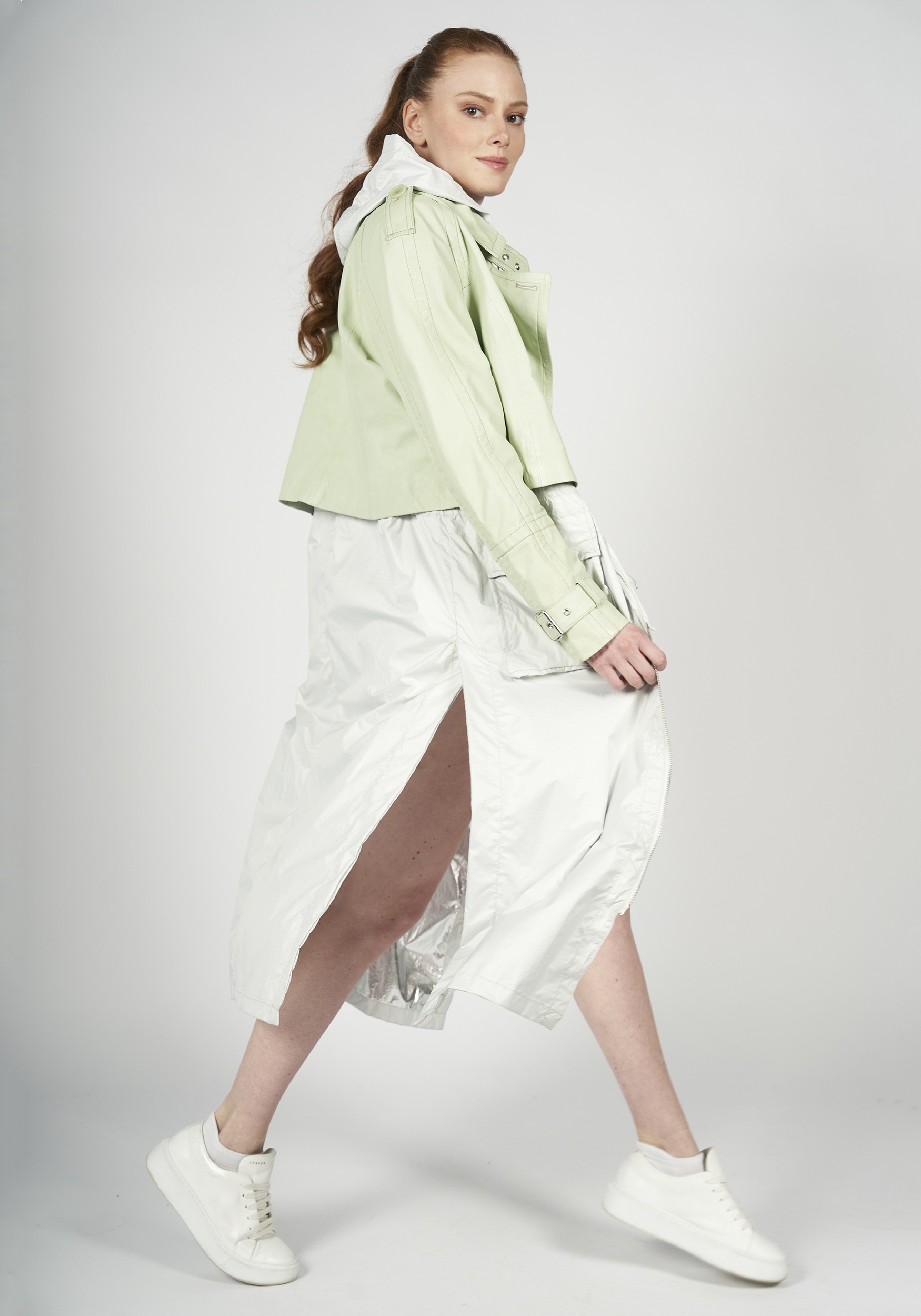 Freaky Nation Lederjacke »Miss Center-FN«