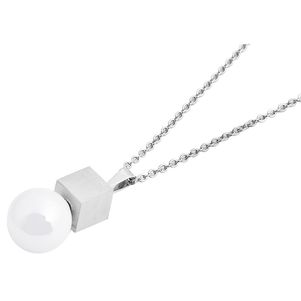 Adelia´s Kette ohne Anhänger »Damen Halskette aus Edelstahl 43+5« Schöne Geschenkidee zum einfach so