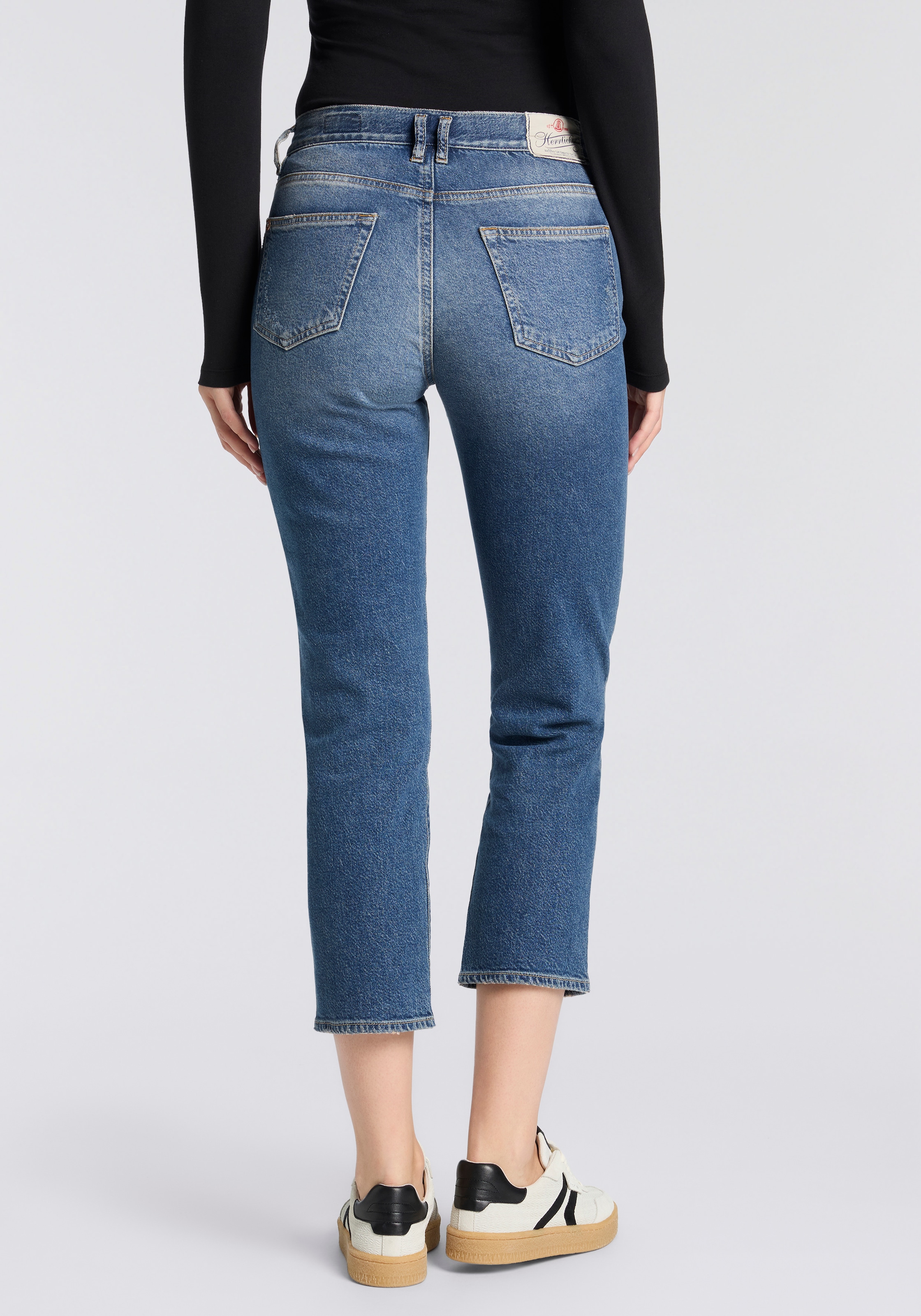 Herrlicher 5-Pocket-Jeans »Breezy Cropped Denim«
