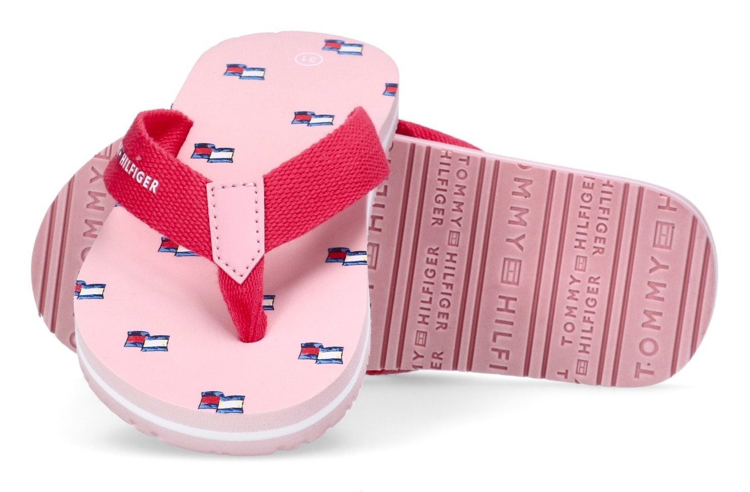Tommy Hilfiger Zehentrenner, Slides, Sommerschuh zum Schlupfen