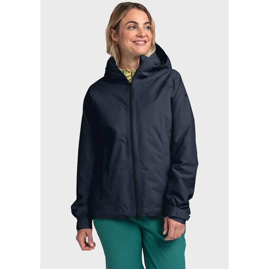 Schöffel Regenjacke »Jacket Easy XT L«, mit Kapuze