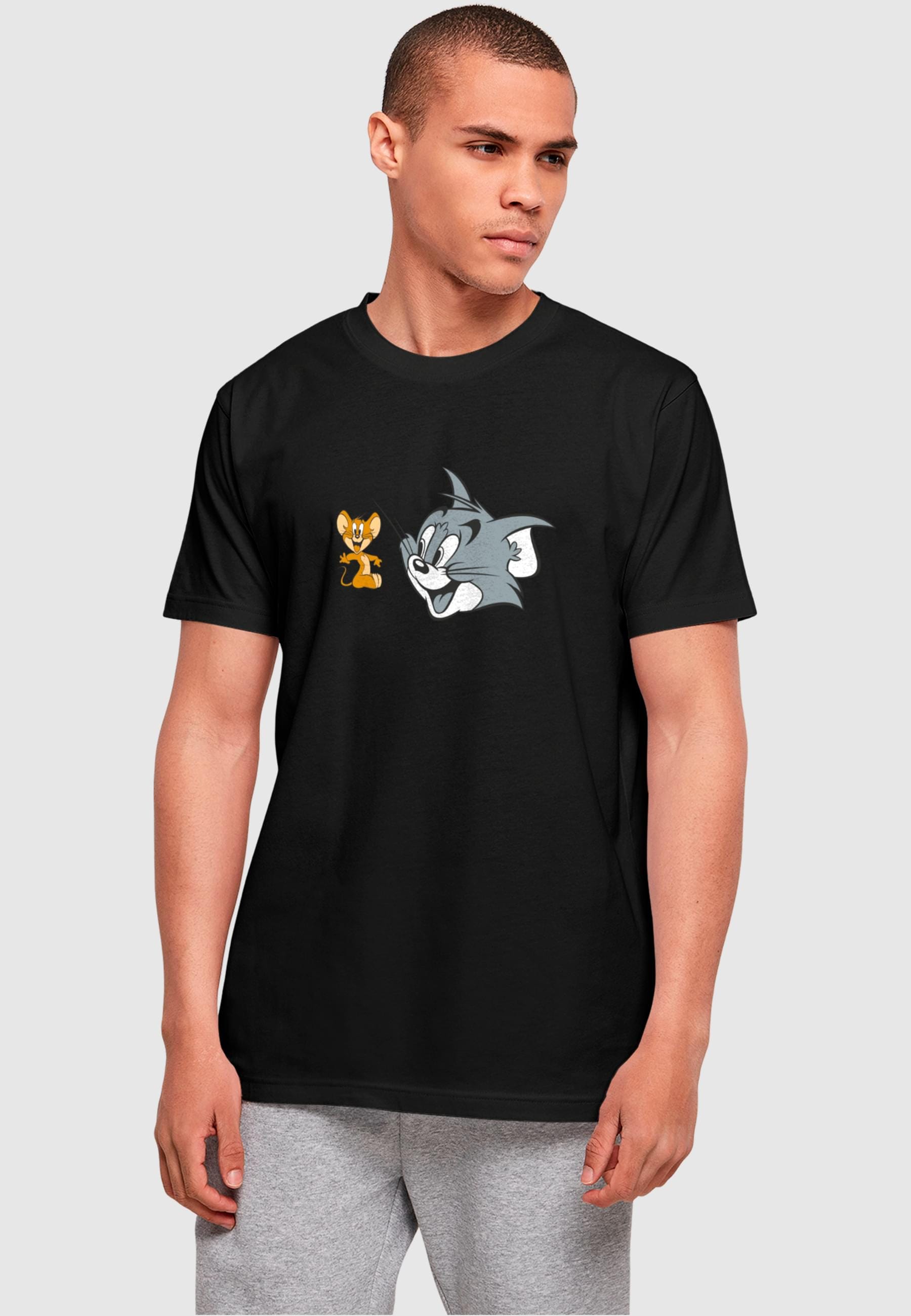 ABSOLUTE CULT T-Shirt "ABSOLUTE CULT Herren Tom and Jerry - Simple Heads T- günstig online kaufen