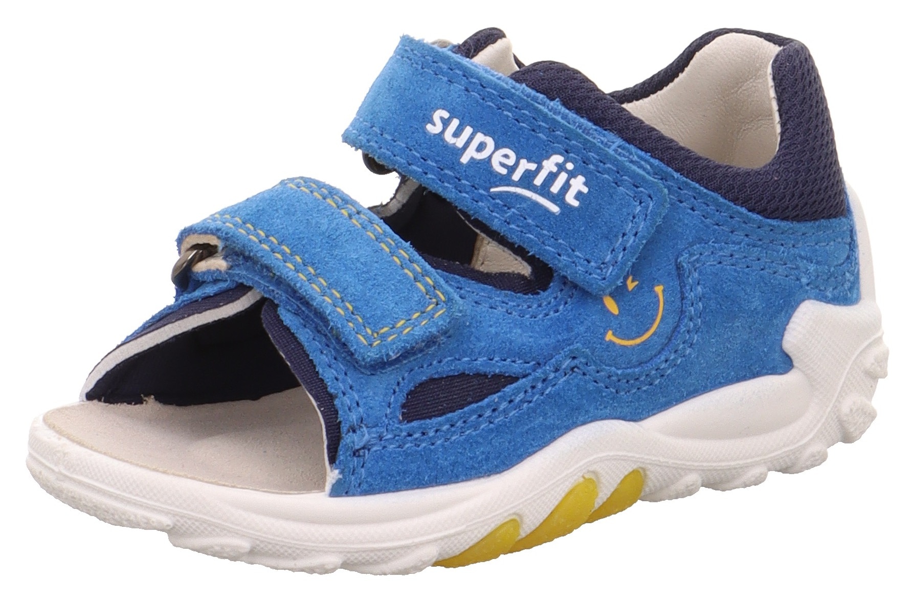 Superfit Sandale "FLOW WMS: Mittel", Sommerschuh, Klettschuh, Freizeitsandale, mit Klettverschluss