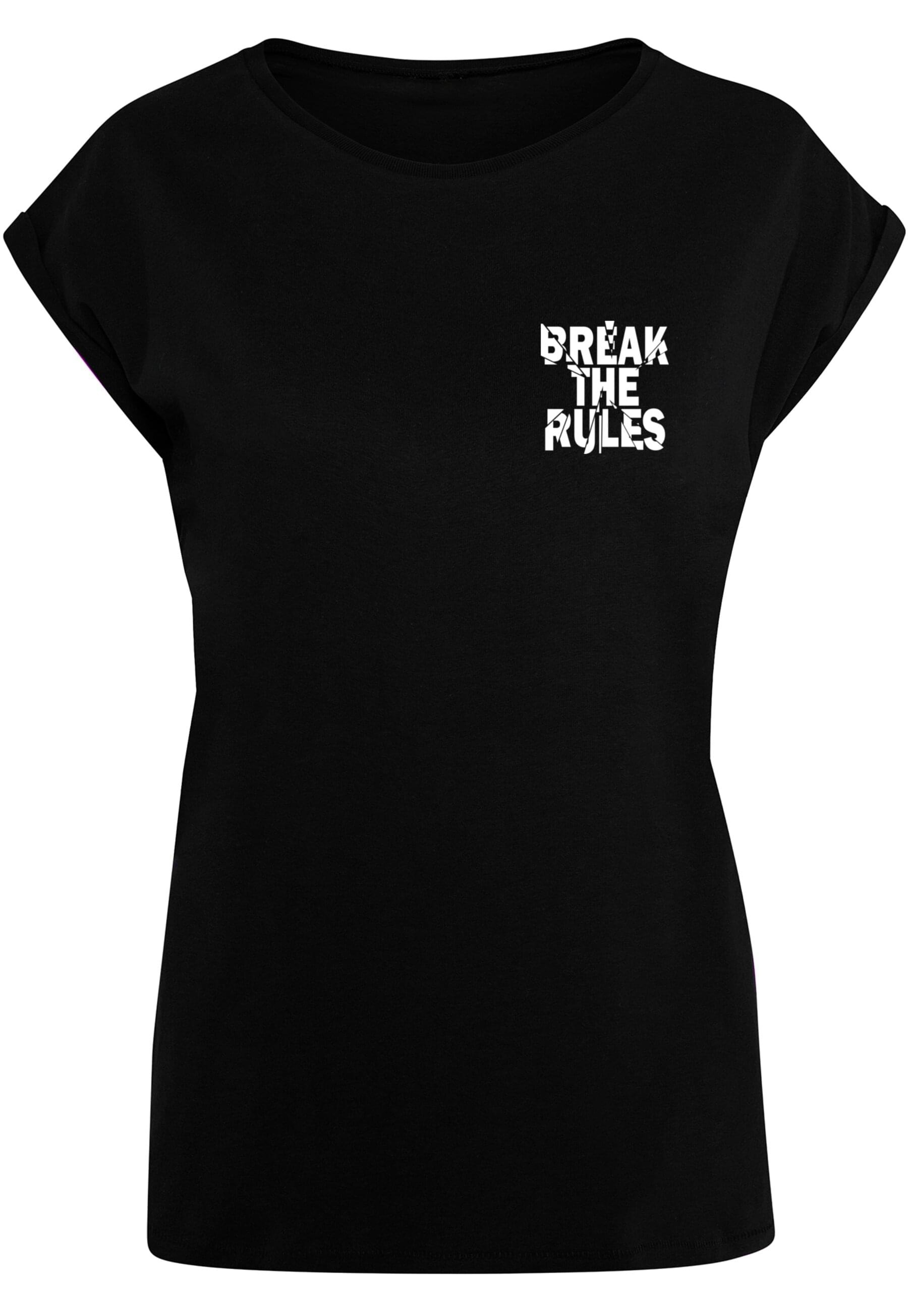 Merchcode T-Shirt "Merchcode Damen Ladies Break The Rules 2 T-Shirt" 1 Stk. günstig online kaufen