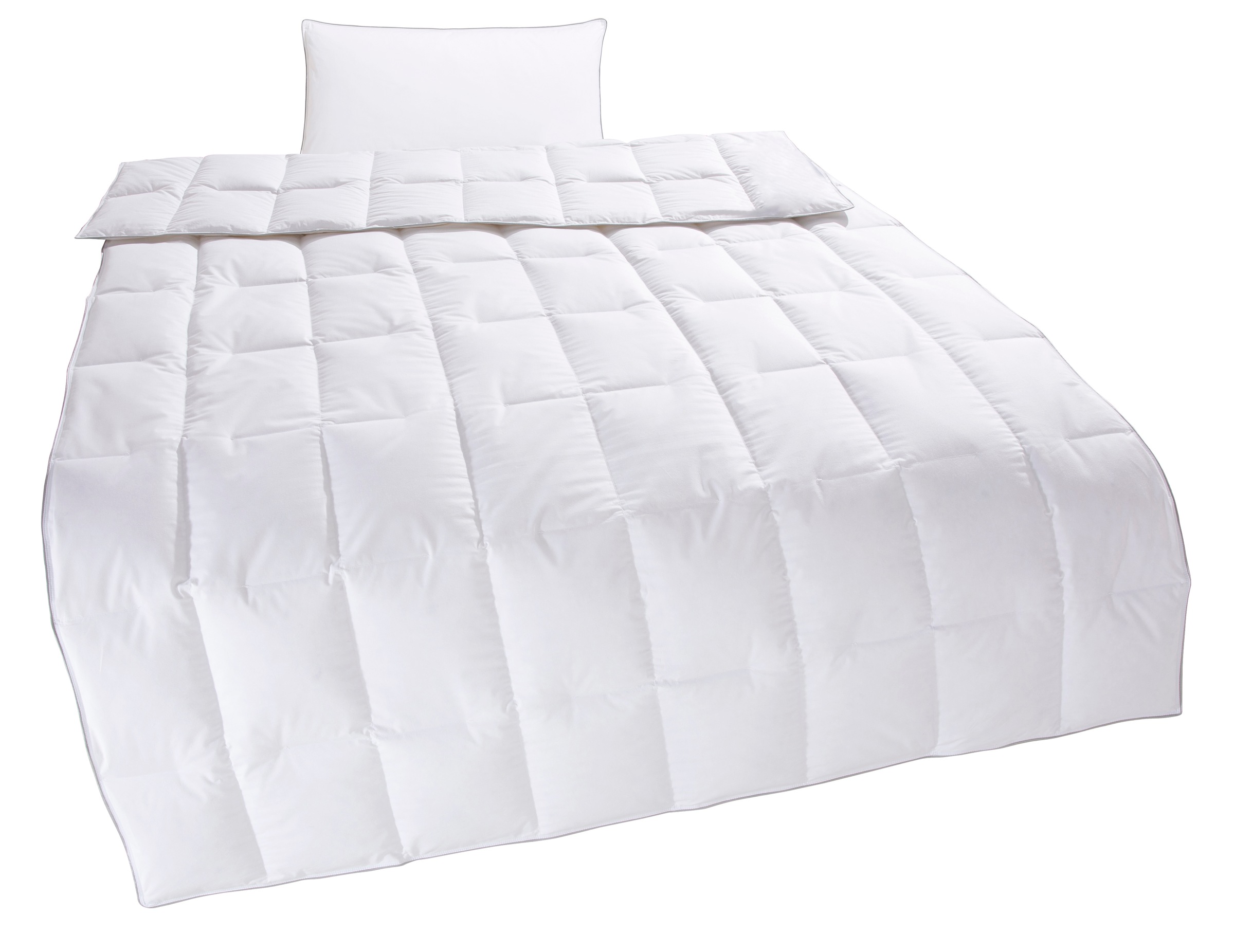 OTTO home Daunenbettdecke + Kopfkissen "TAMINS, Bettdecke 135x200 cm und 15 günstig online kaufen