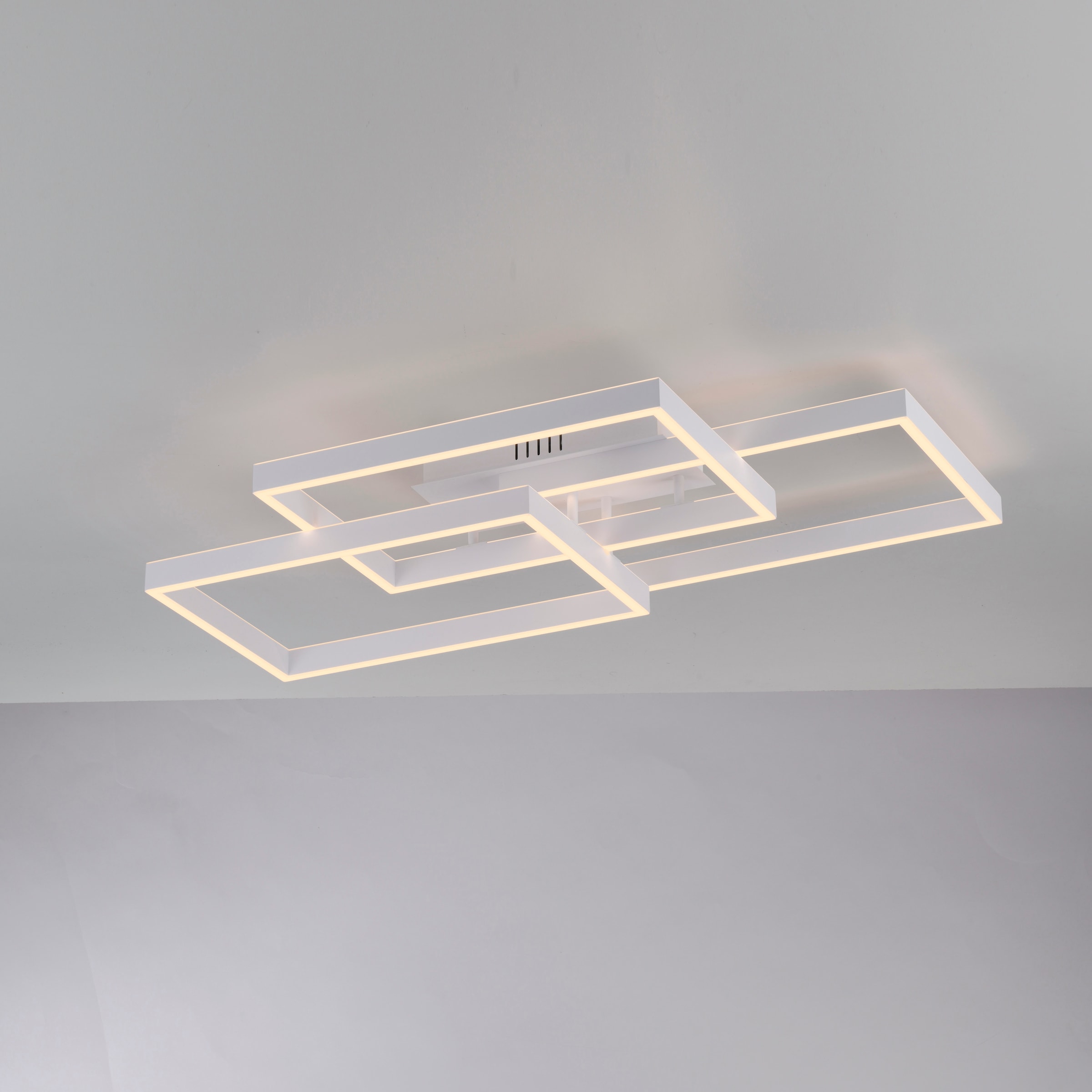 Paul Neuhaus LED Deckenleuchte »PAAN« LED-Board 1 Stk. warmweiß - kaltweiß CCT(2700-5000K), dimmbar über Funk-Fernbedienung, Memoryfunktion