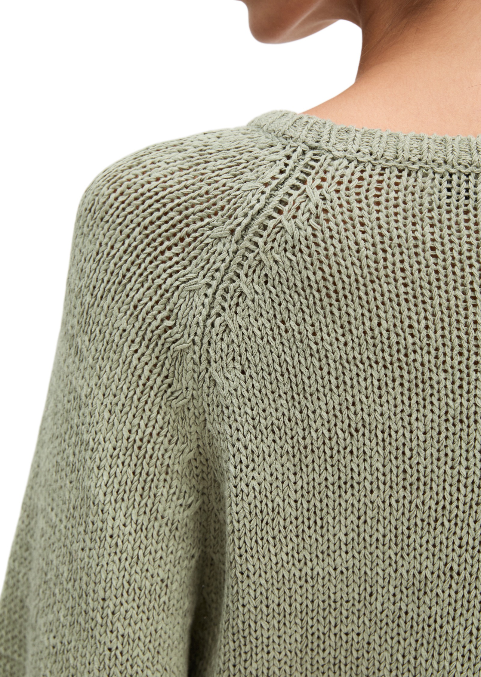 Marc O'Polo Strickpullover »aus Bändchengarn«