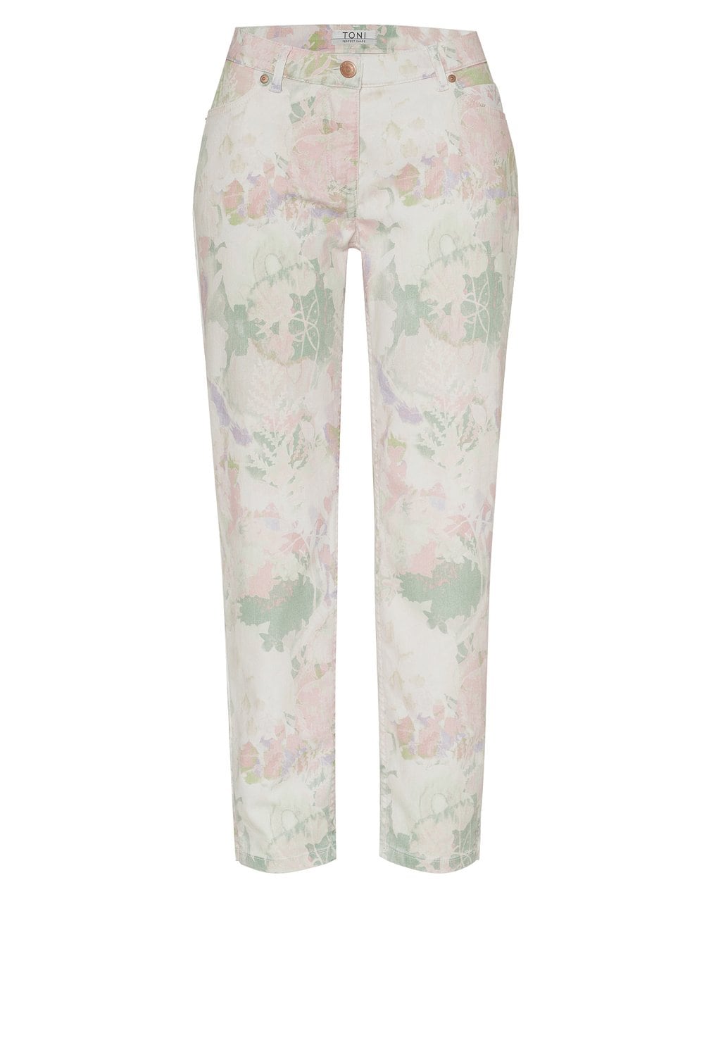 TONI 7/8-Jeans »Perfect Shape«, mit floralem Muster