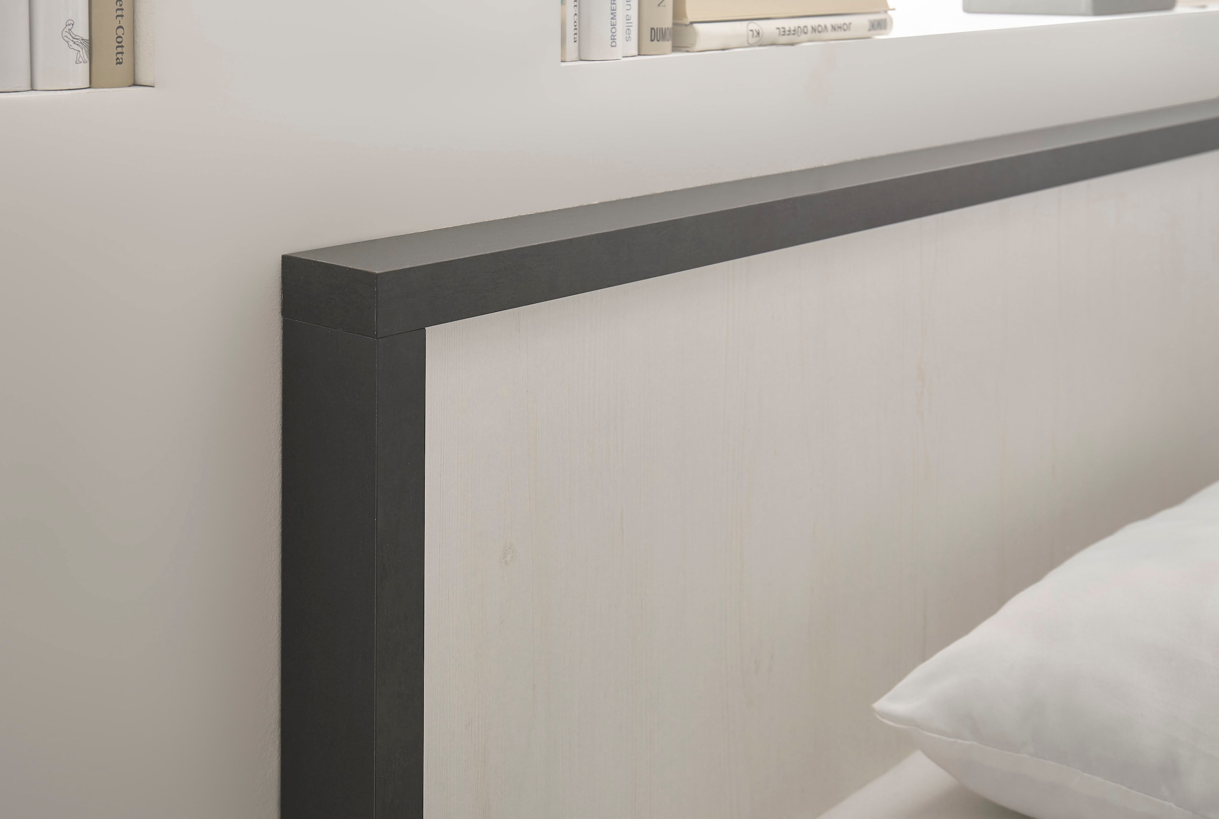 Home affaire Einzelbett »SHERWOOD Liegefläche 90/140 oder 180x200 cm« aus FSC®-zertifiziertem Holzwerkstoff, rustikaler Landhausstil