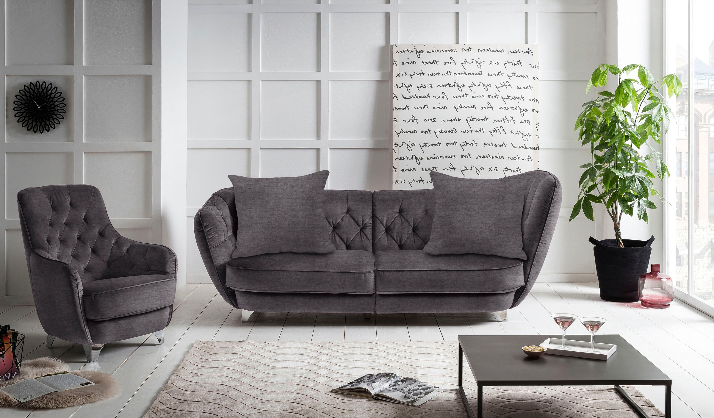 Leonique Big-Sofa »Retro«
