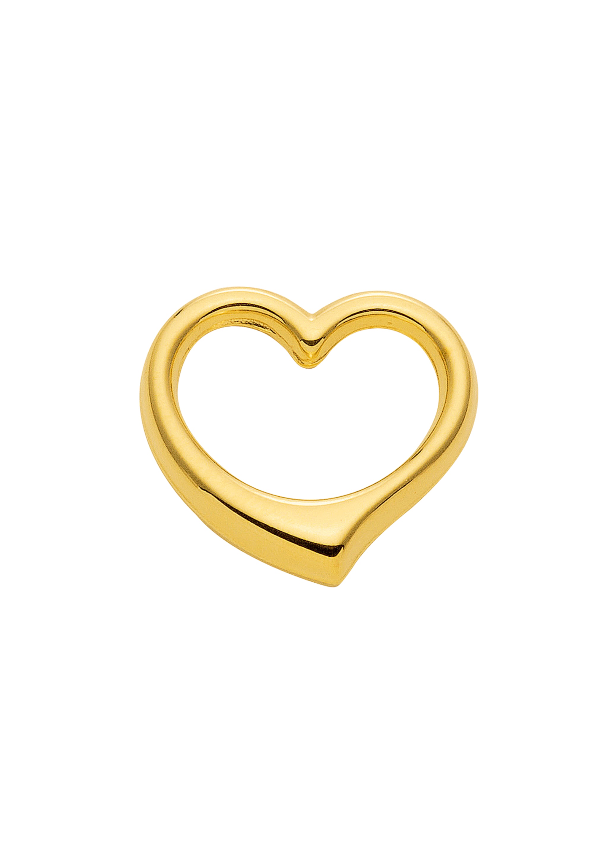 Adelia´s Kettenanhänger »585 Gold Anhänger Swingheart«, Goldschmuck für Damen