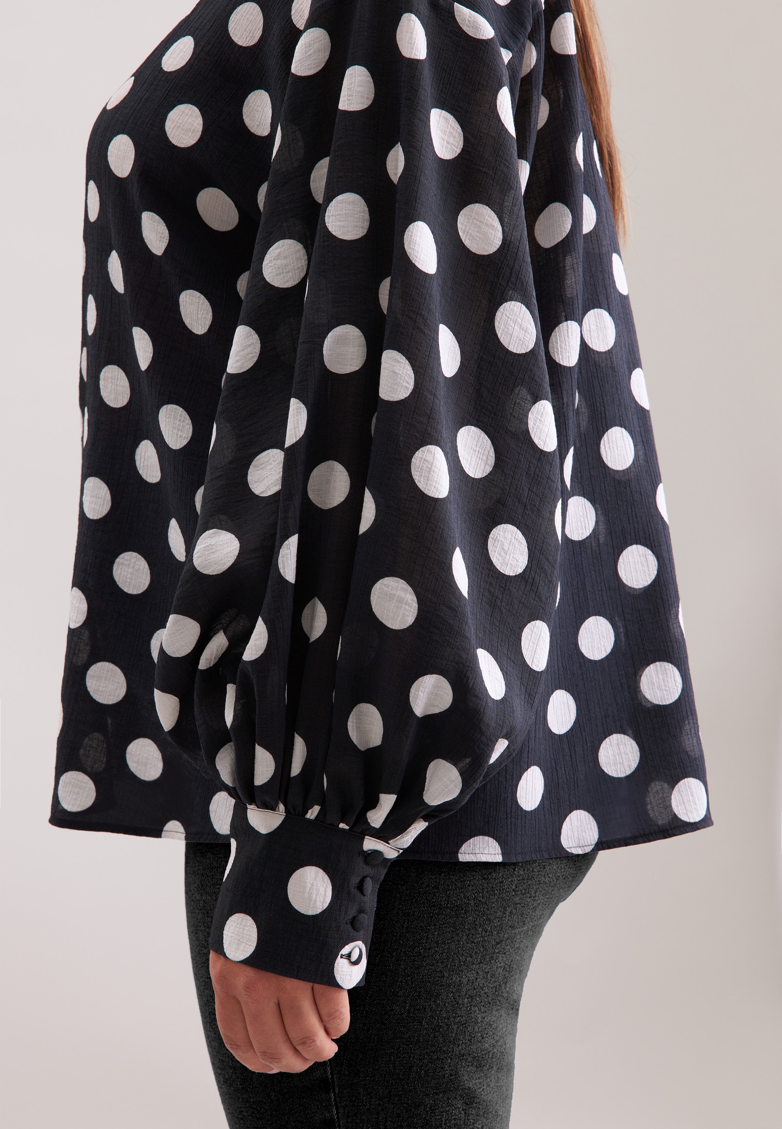 seidensticker Rüschenbluse »Schwarze Rose«, 1/1 Druck