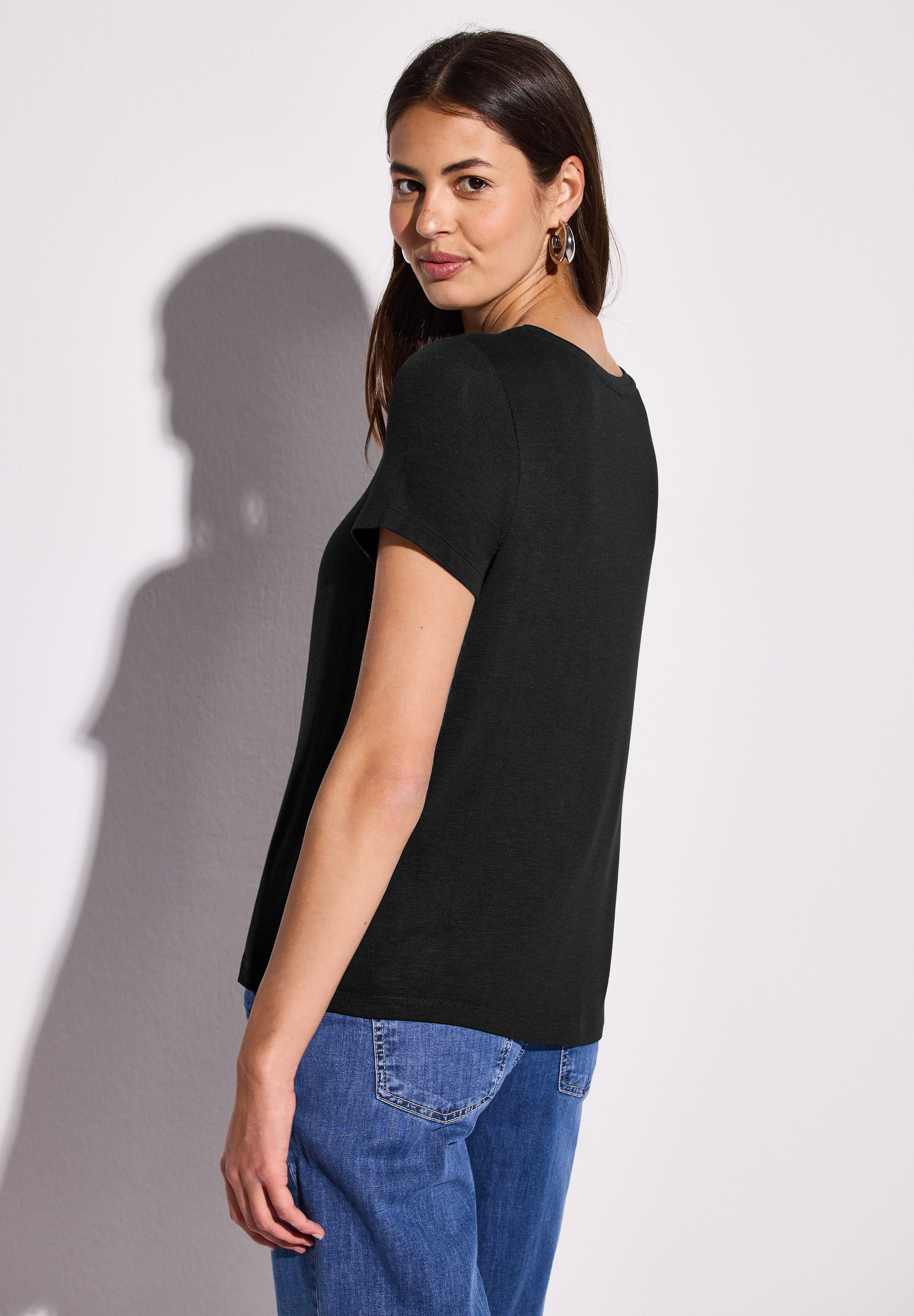 STREET ONE Print-Shirt, mit Rundhalsausschnitt