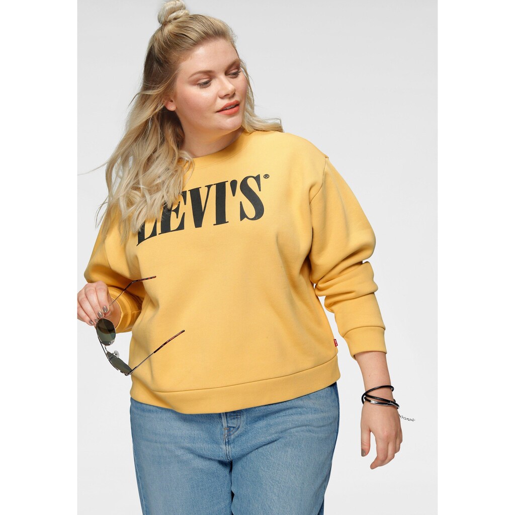 Levi's® Plus Sweatshirt »Graphics Crew«, mit Logo- Print