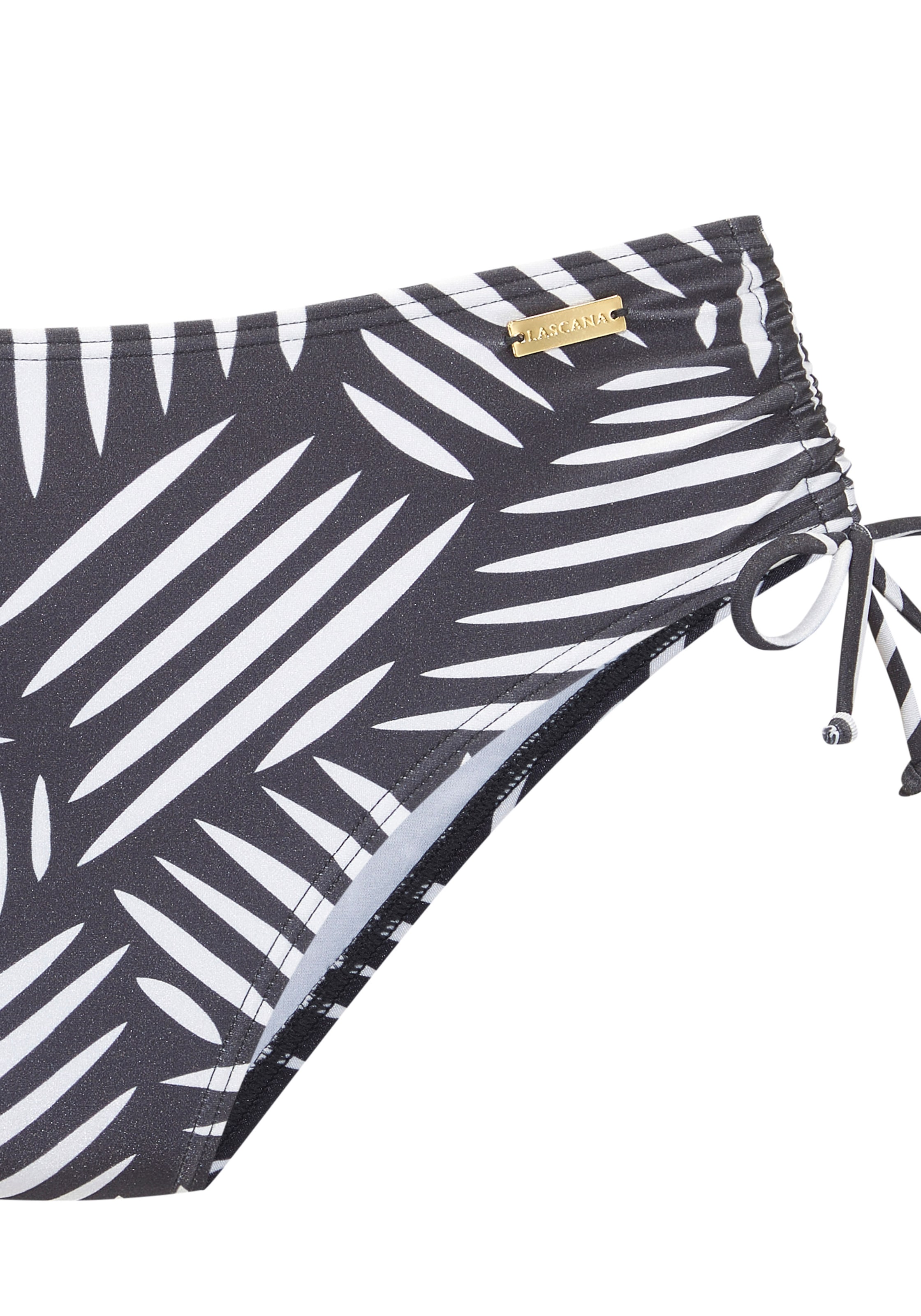 LASCANA Bikini-Hose »Liv« aus modischer Glanzware