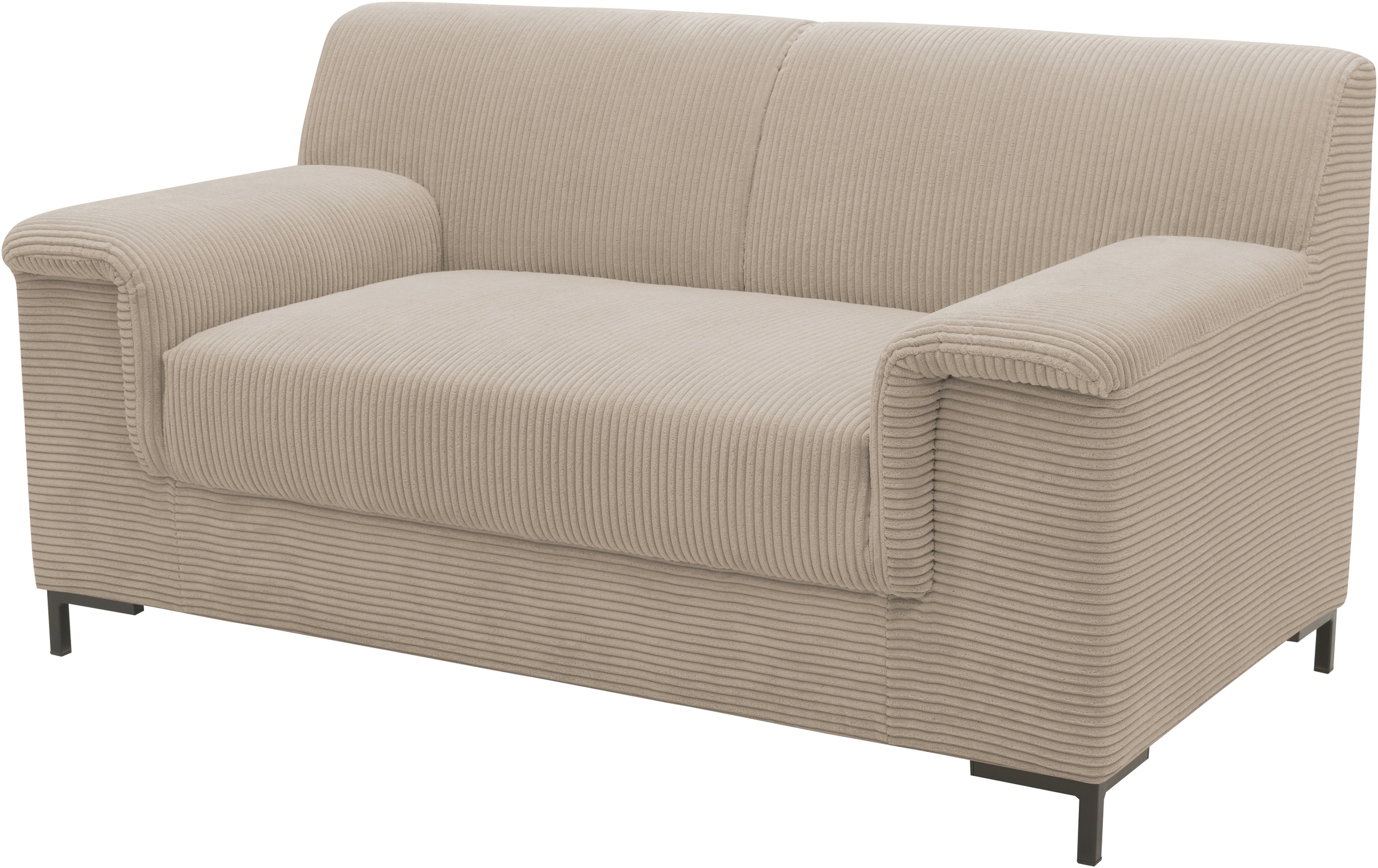 INOSIGN 1,5-Sitzer »Jamie 2 B/T/H: 144/81/76 cm, auch in Cord«, zeitlos, modern, mit komfortablem Federkern