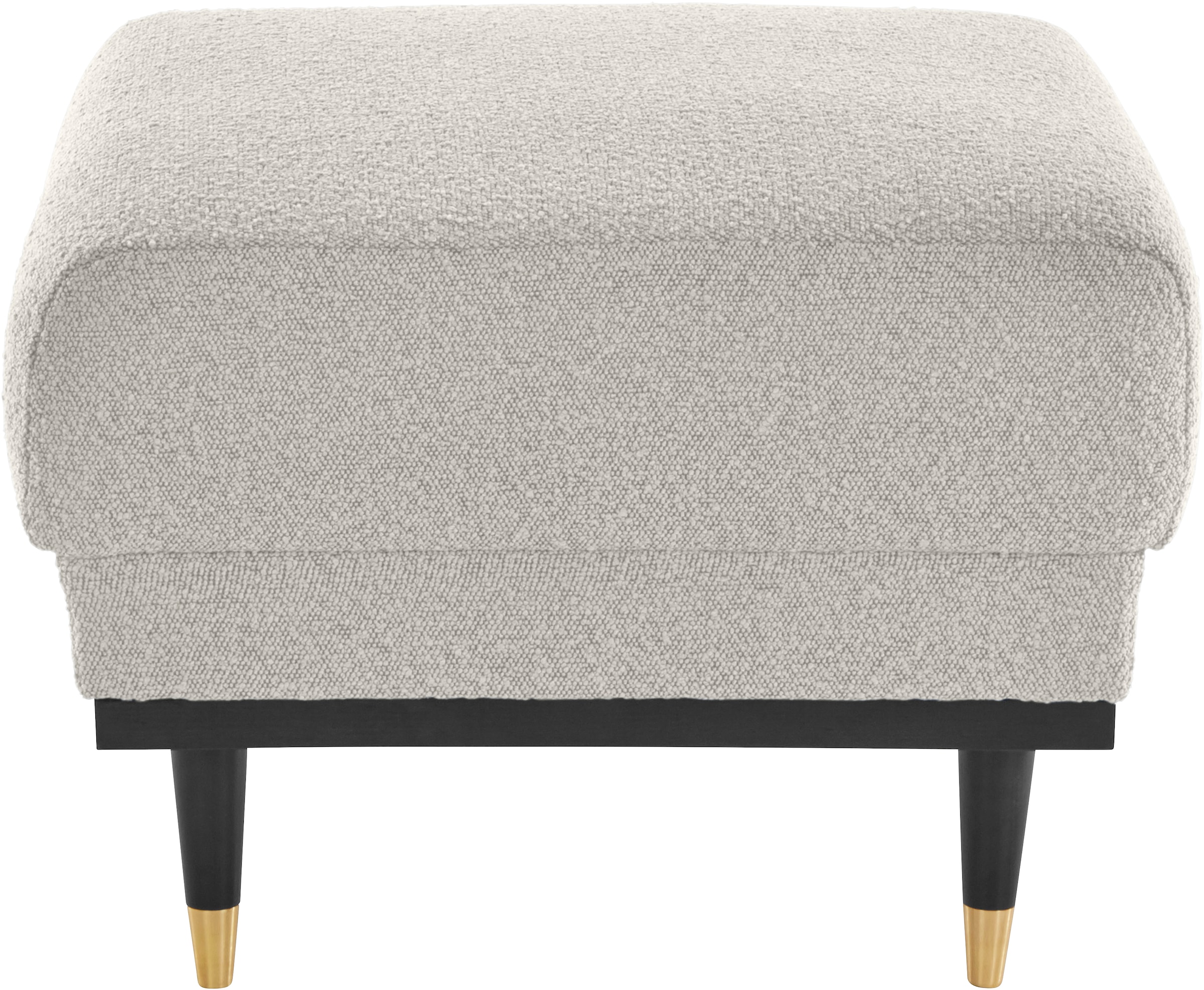 Guido Maria Kretschmer Home&Living Polsterhocker »Chamby New«, im Bouclé-Strukturbezug