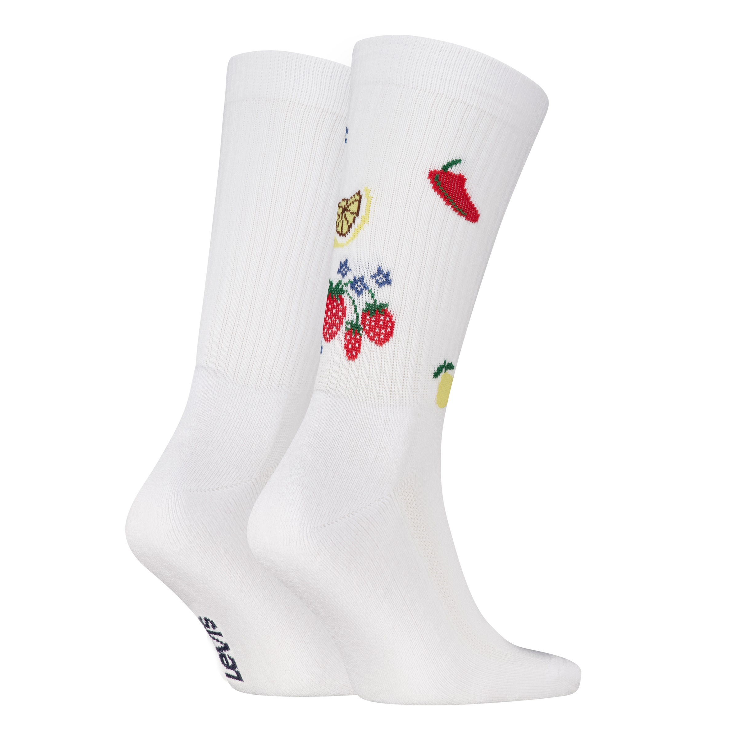 Levis Socken "LEVIS REG CUT FRUIT AOP" 2 Paar, Cotton-Mix, Fruit-Design, el günstig online kaufen