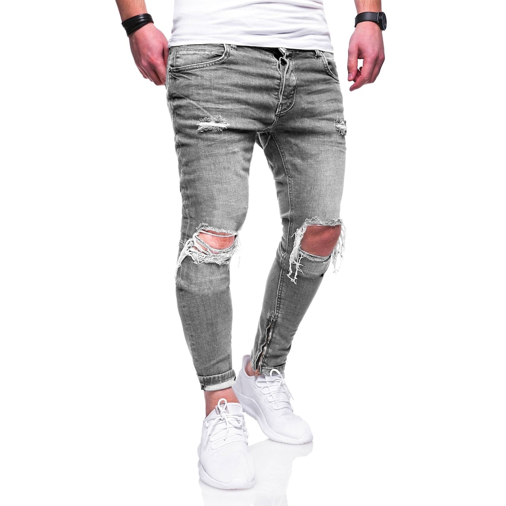 behype Röhrenjeans »SPIKE«, (1 tlg.)