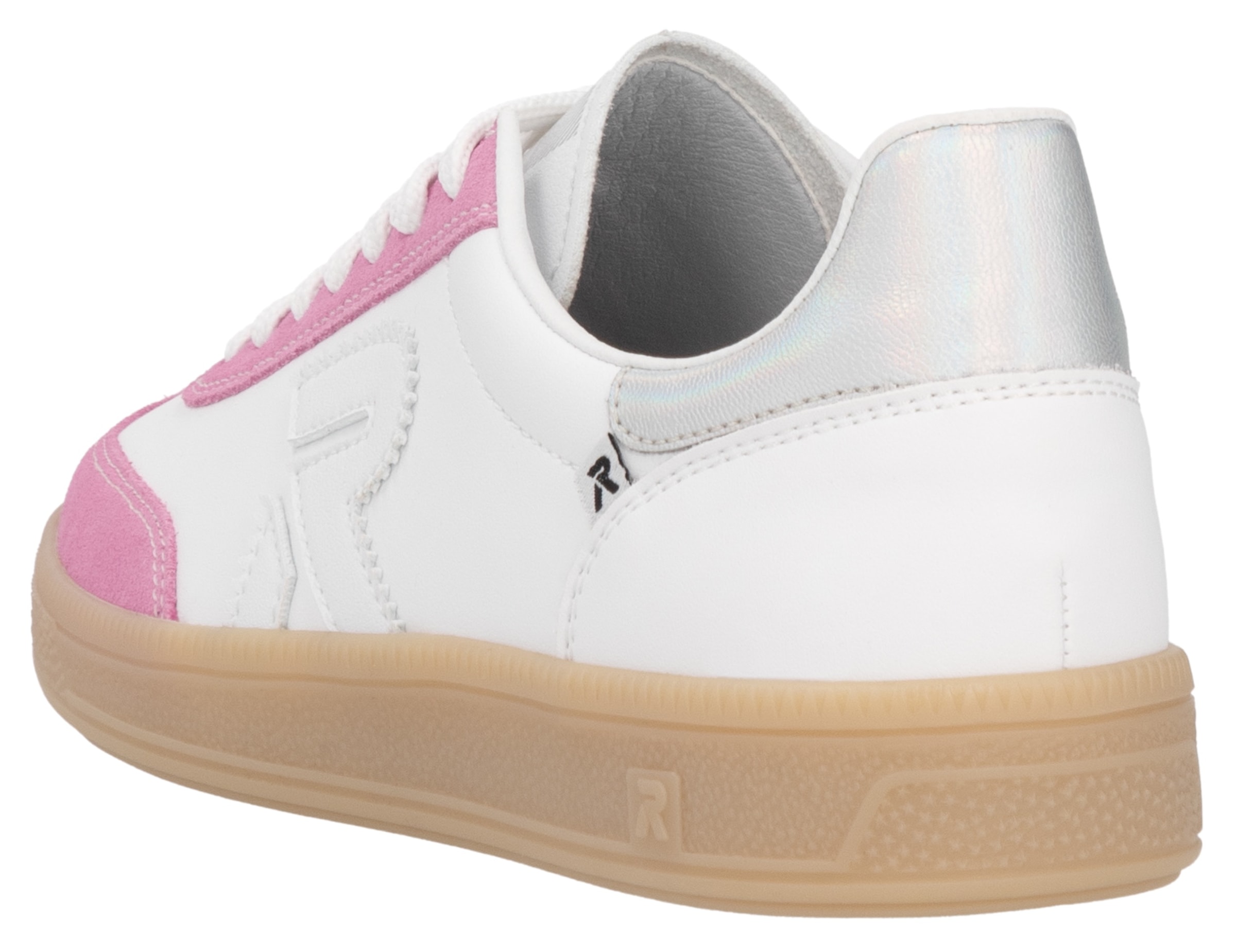 RIEKER Sport Sneaker »San Diego«, Retro-Sneaker, Freizeitschuh, Halbschuh mit herausnehmbarem Fußbett