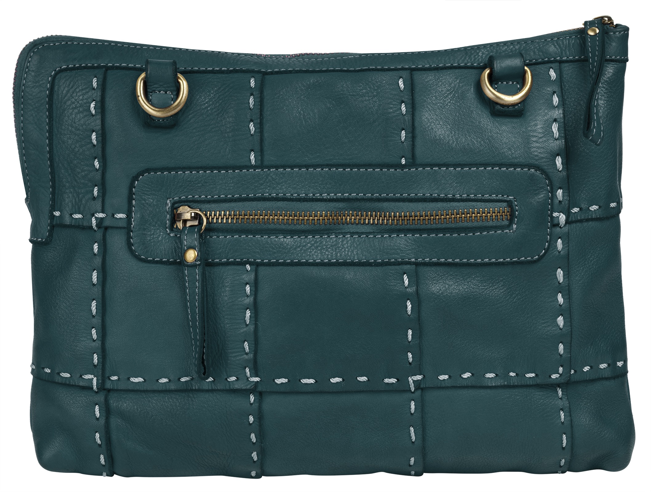 Thumbnail - Samantha Look Umhängetasche echt Leder, Made in Italy