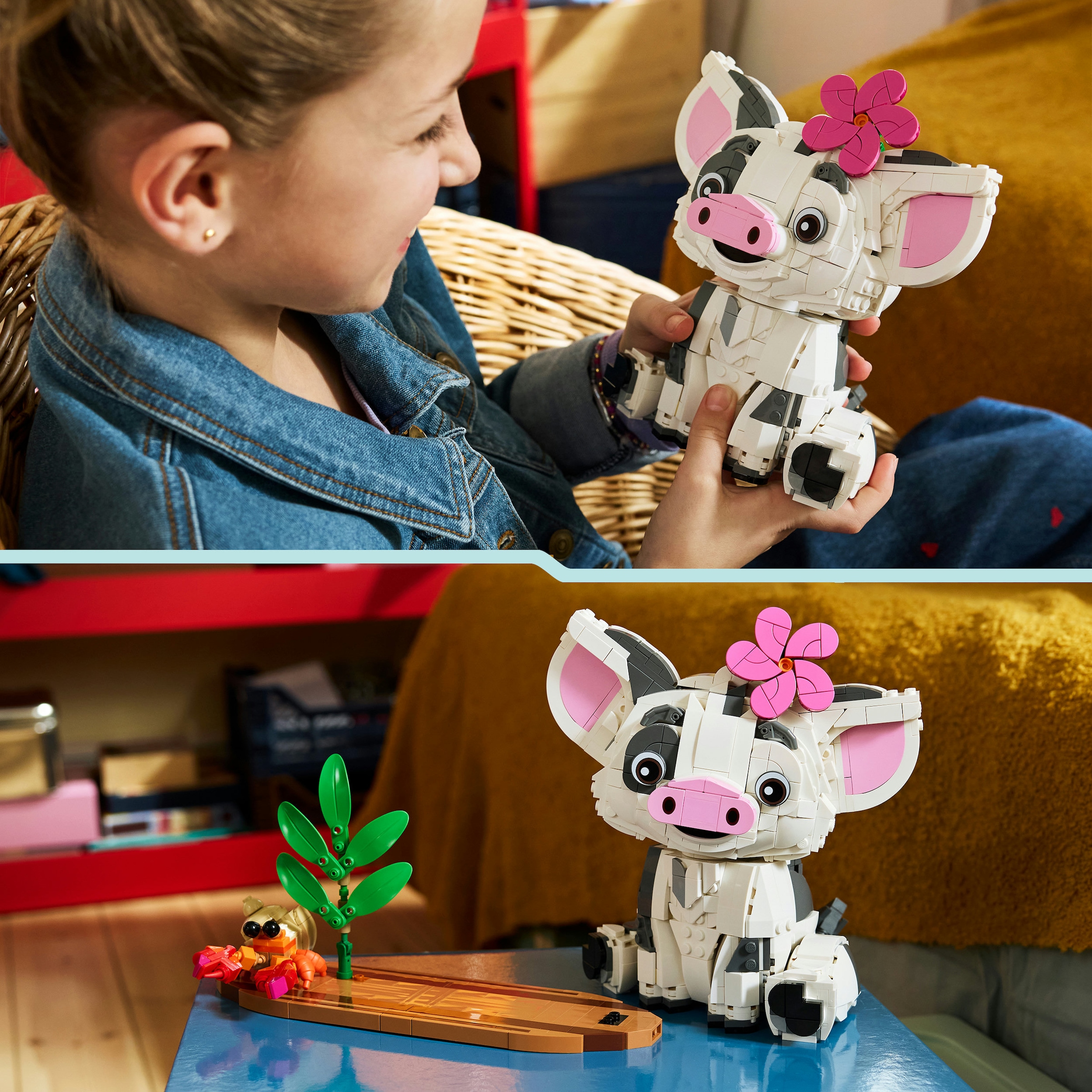 LEGO® Konstruktionsspielsteine »Pua (43292), LEGO Disney Princess« Made in Europe
