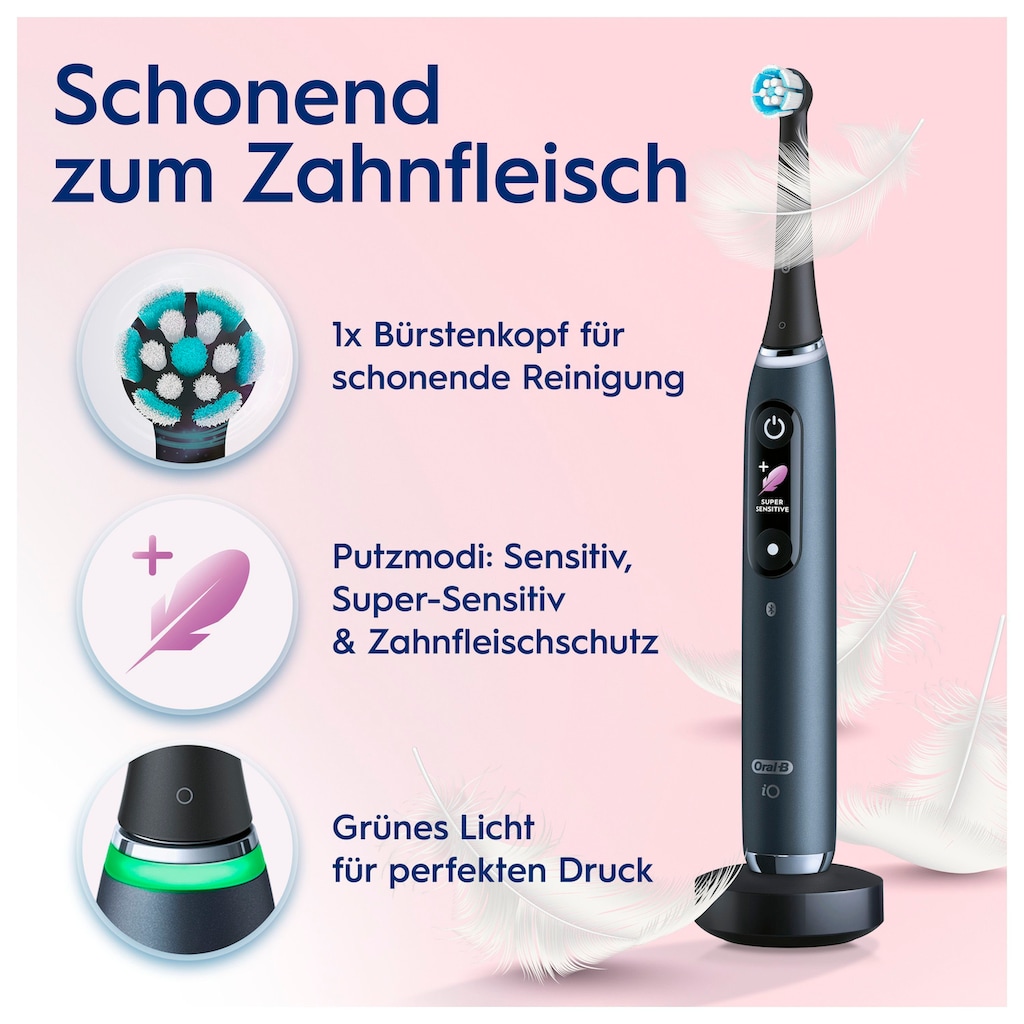 Oral-B Elektrische Zahnbürste »iO 9 Duopack«, 3 St. Aufsteckbürsten