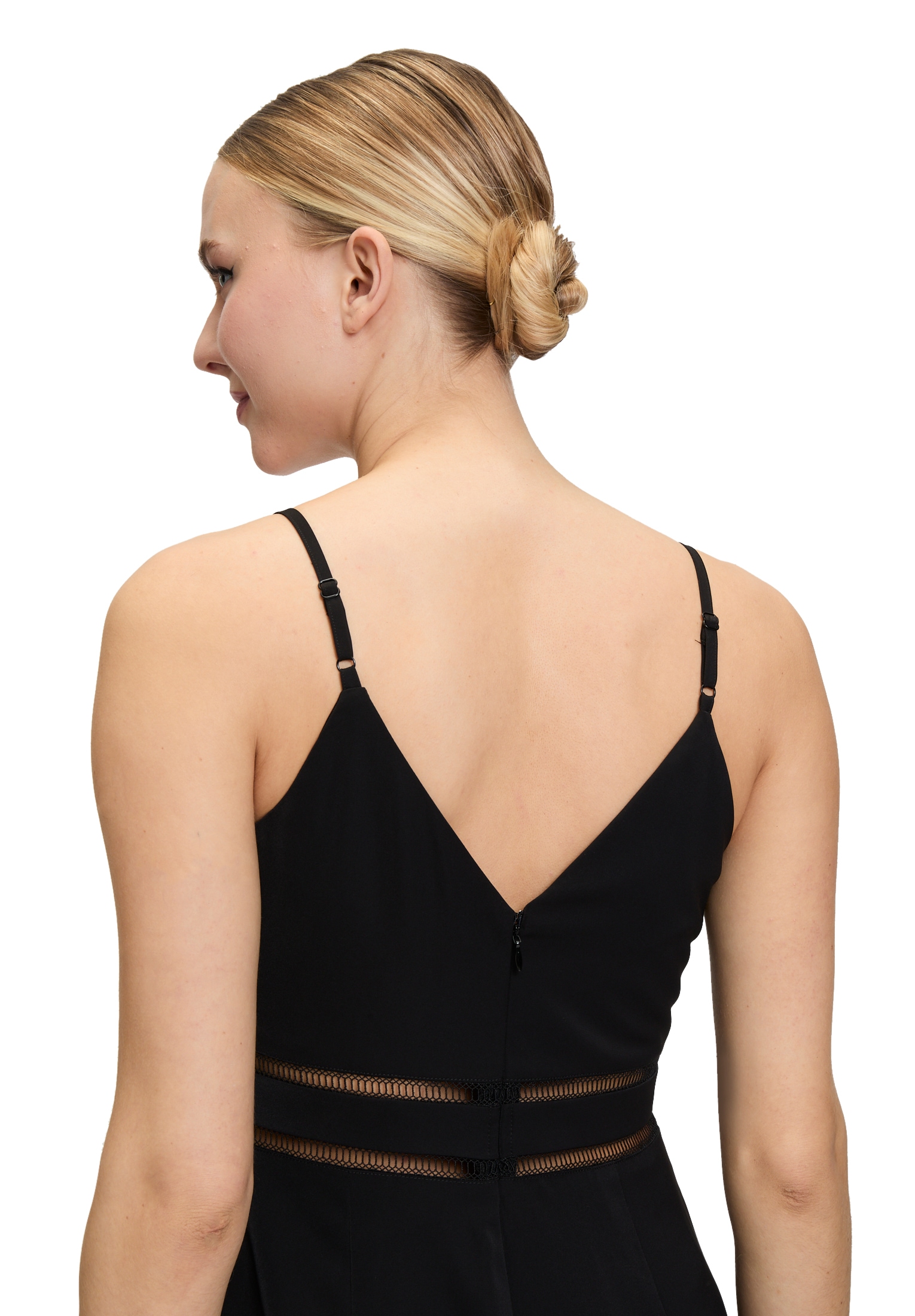 Vera Mont Overall »Vera Mont Damen Jumpsuit mit Cut-Outs«, (1 tlg.), Aufgesteppte Bänder