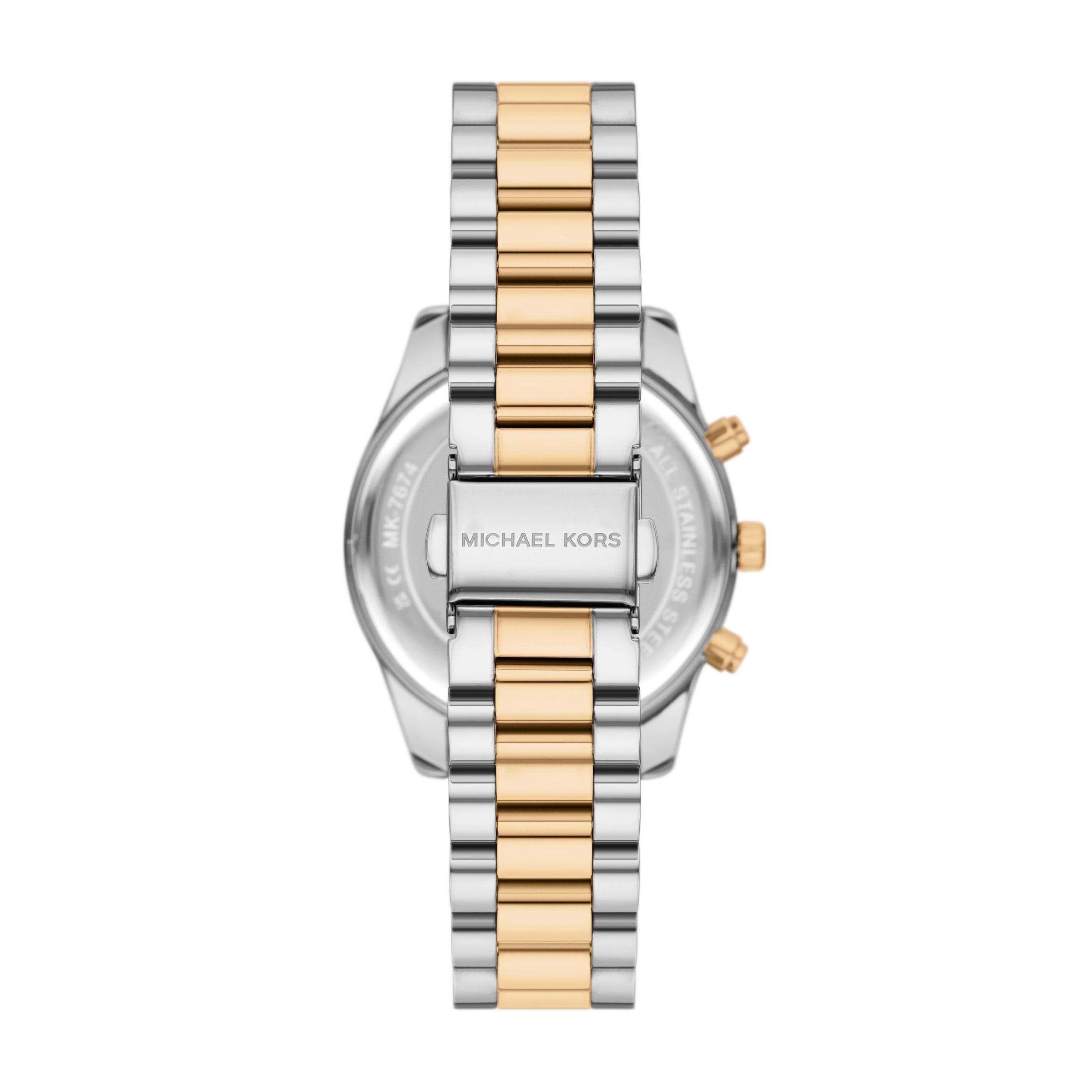 MICHAEL KORS Chronograph »Lexington« Quarzuhr, Armbanduhr, Edelstahlarmband, analog, Tag