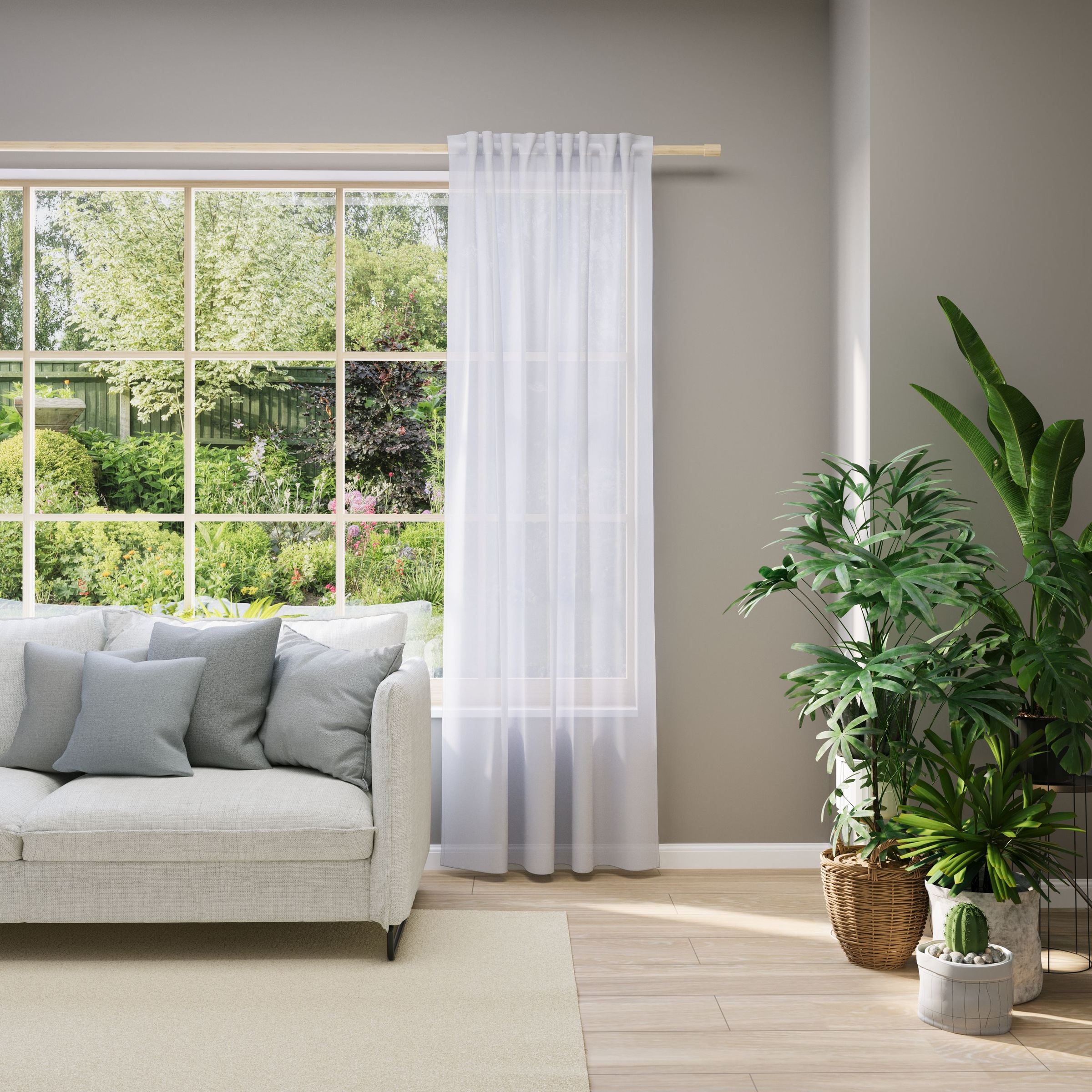 Neutex for you Vorhang nach Maß "2" Multifunktionsband 1 Stk. tlg. Uni-Voil günstig online kaufen